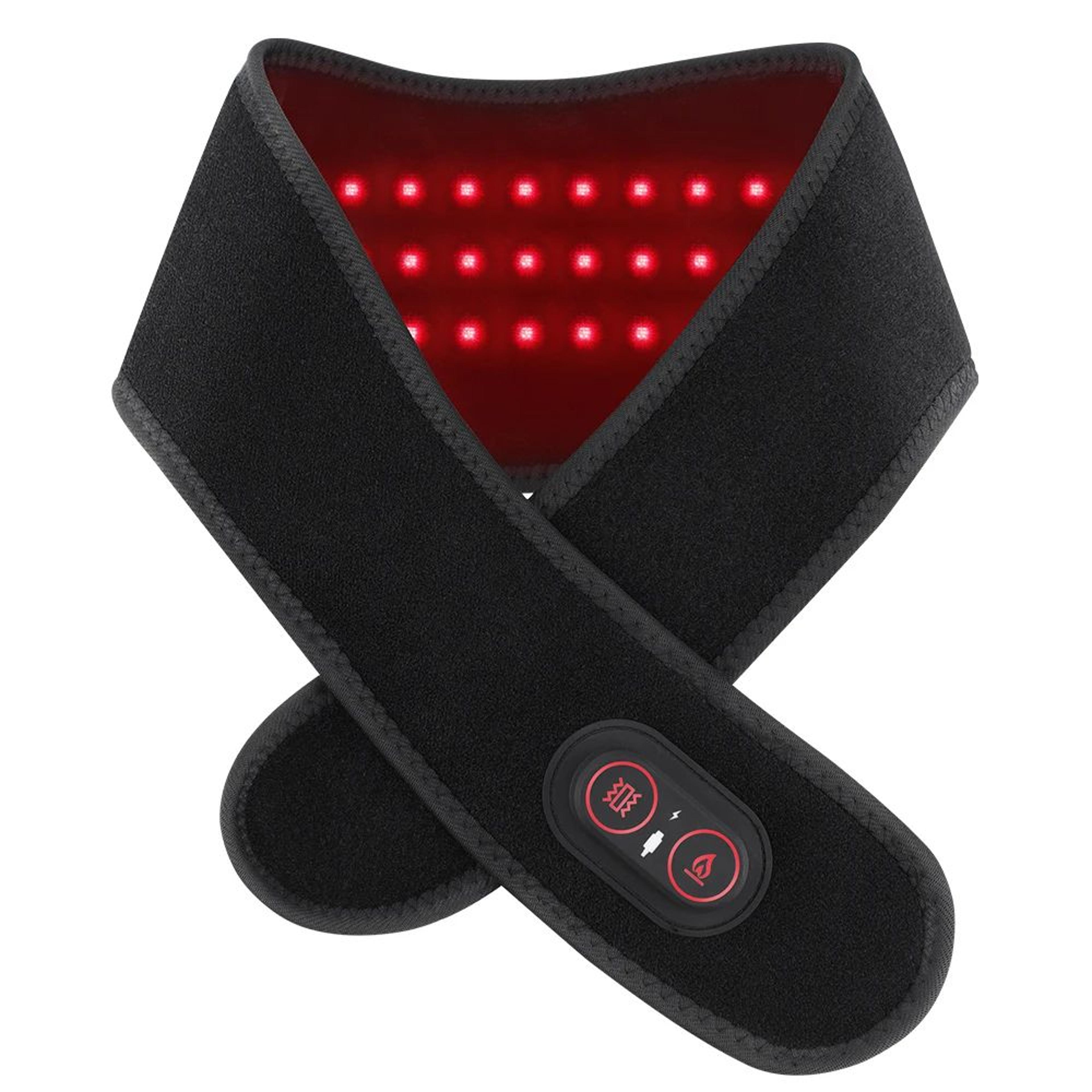 cordless red & infrared light therapy neck & multi-joint wrap
