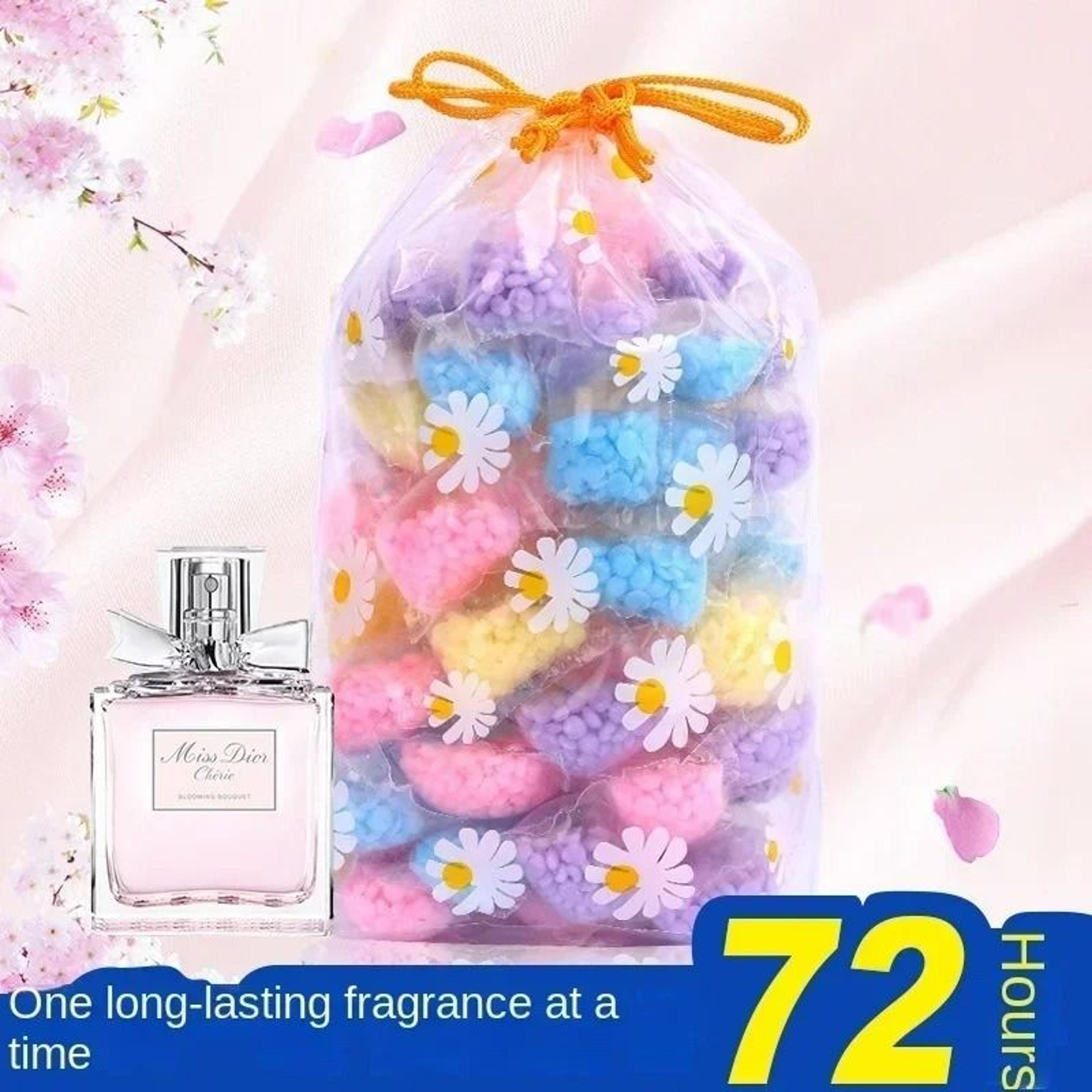 10-piece laundry scent booster beads in-wash fresh fragrance & softener diffuser