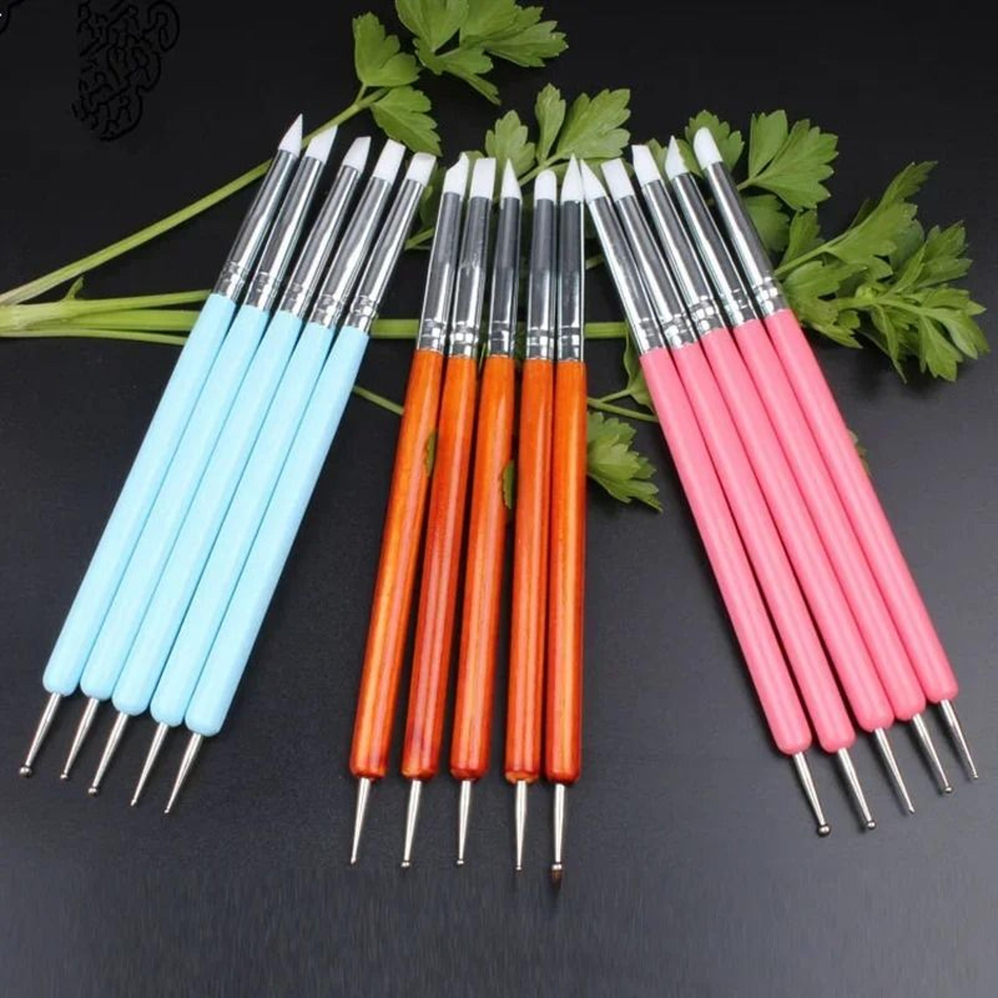 6-piece stainless steel double-headed silicone clay sculpting & clay modeling tools