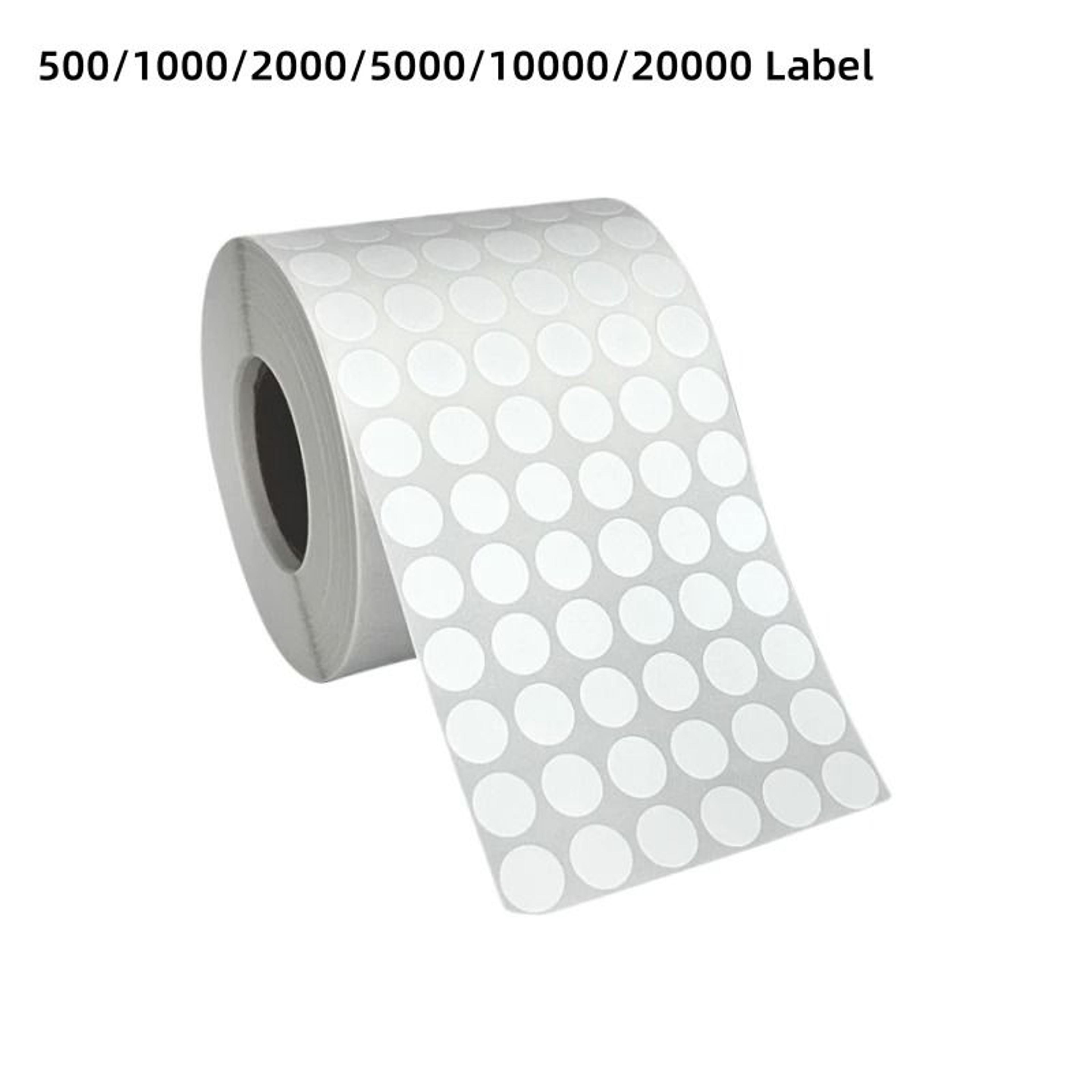 500/1000 pack diamond painting storage label stickers round & square dmc color coding labels