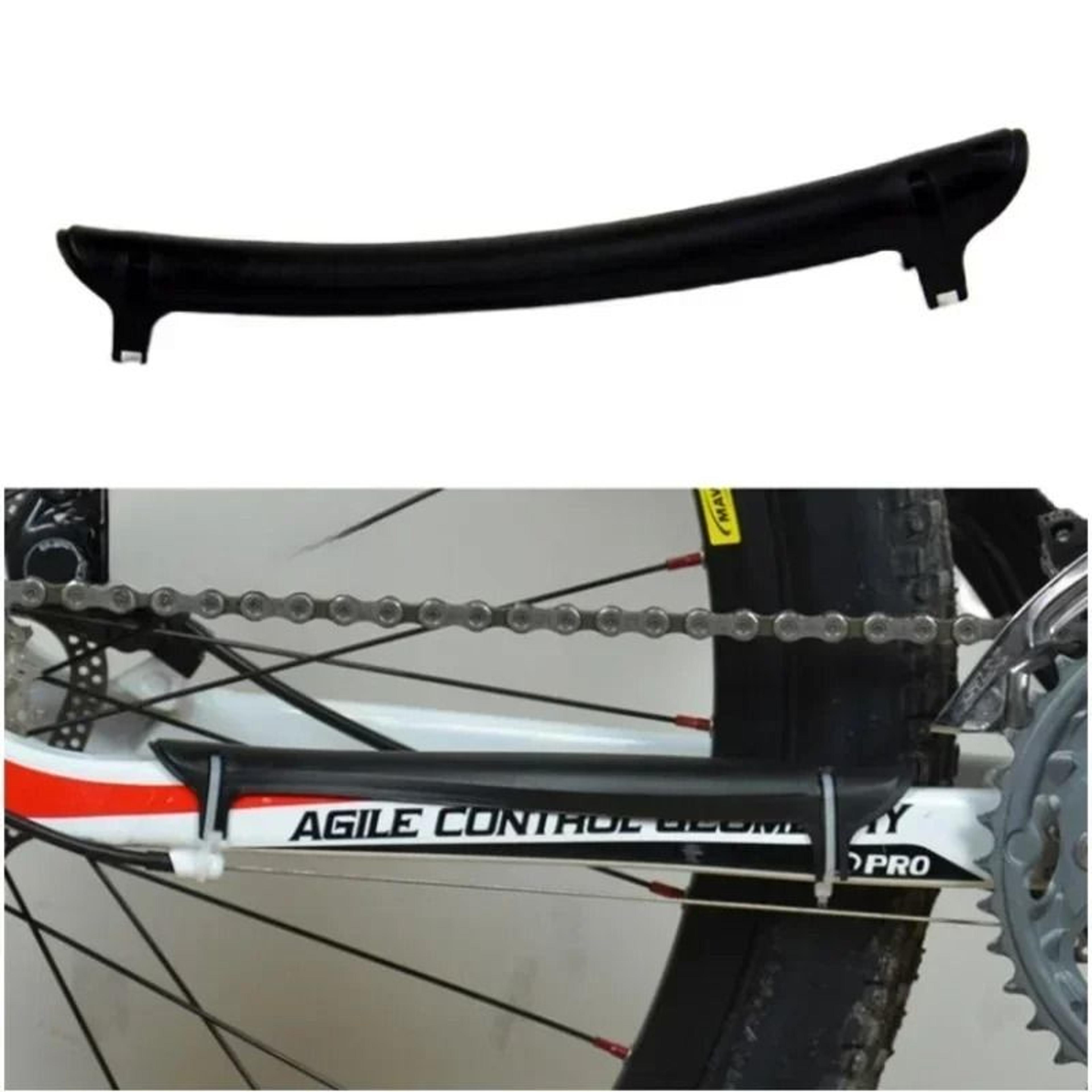 colorful plastic bicycle chainstay guard protector & frame care cover