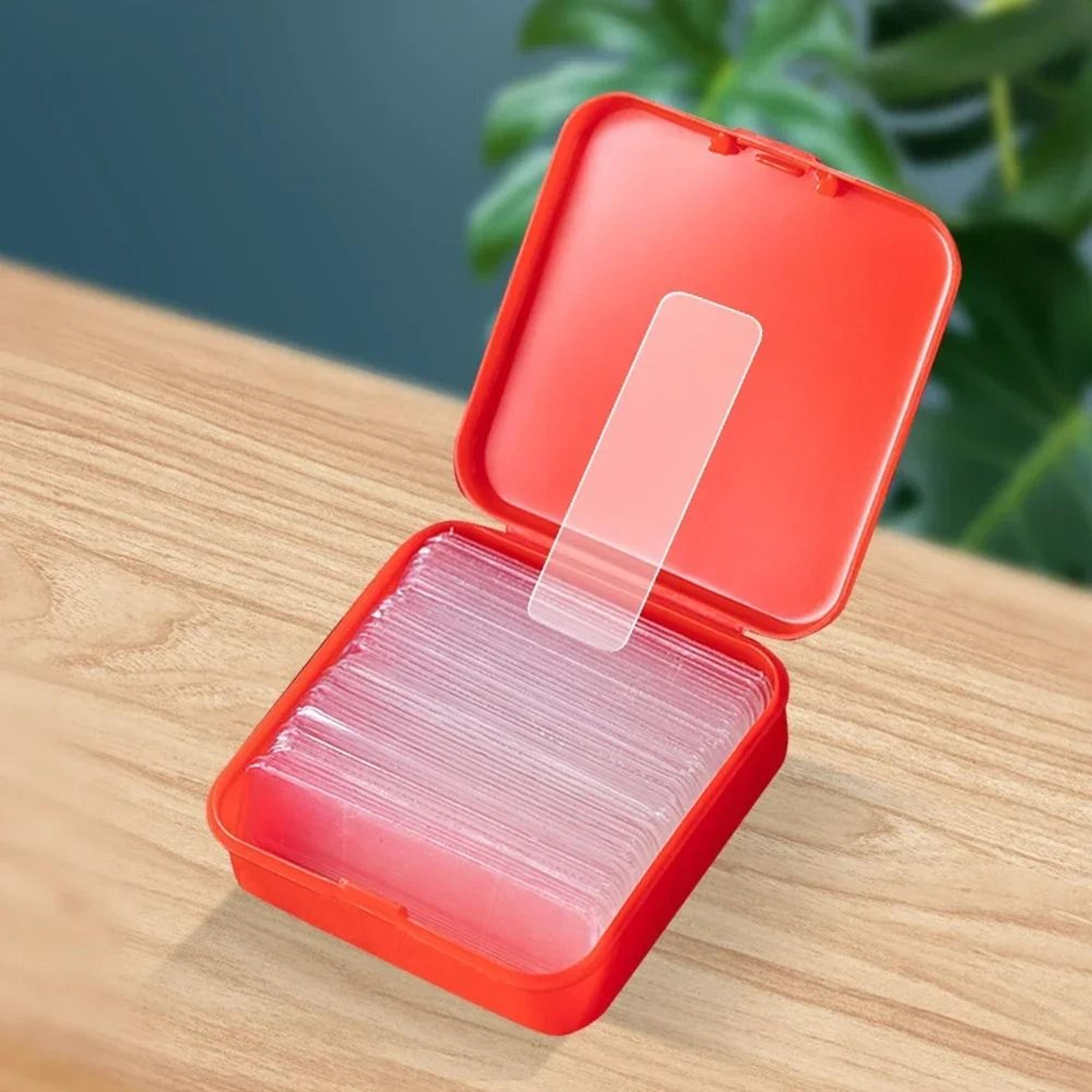 reusable double-sided clear pvc adhesive tape & waterproof wall mounting strips