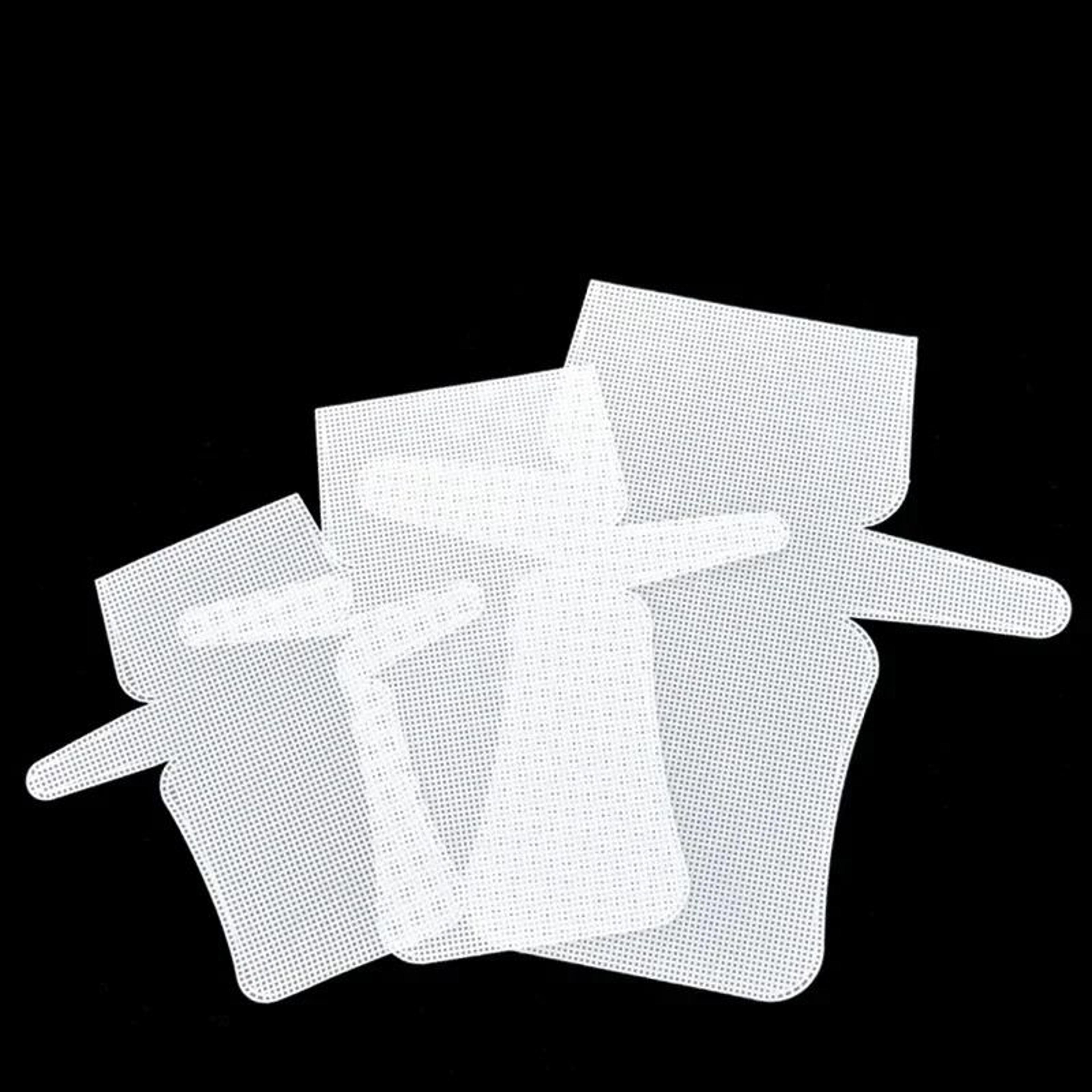 plastic mesh grid cloth canvas sheets for handcraft diy latch hook bags