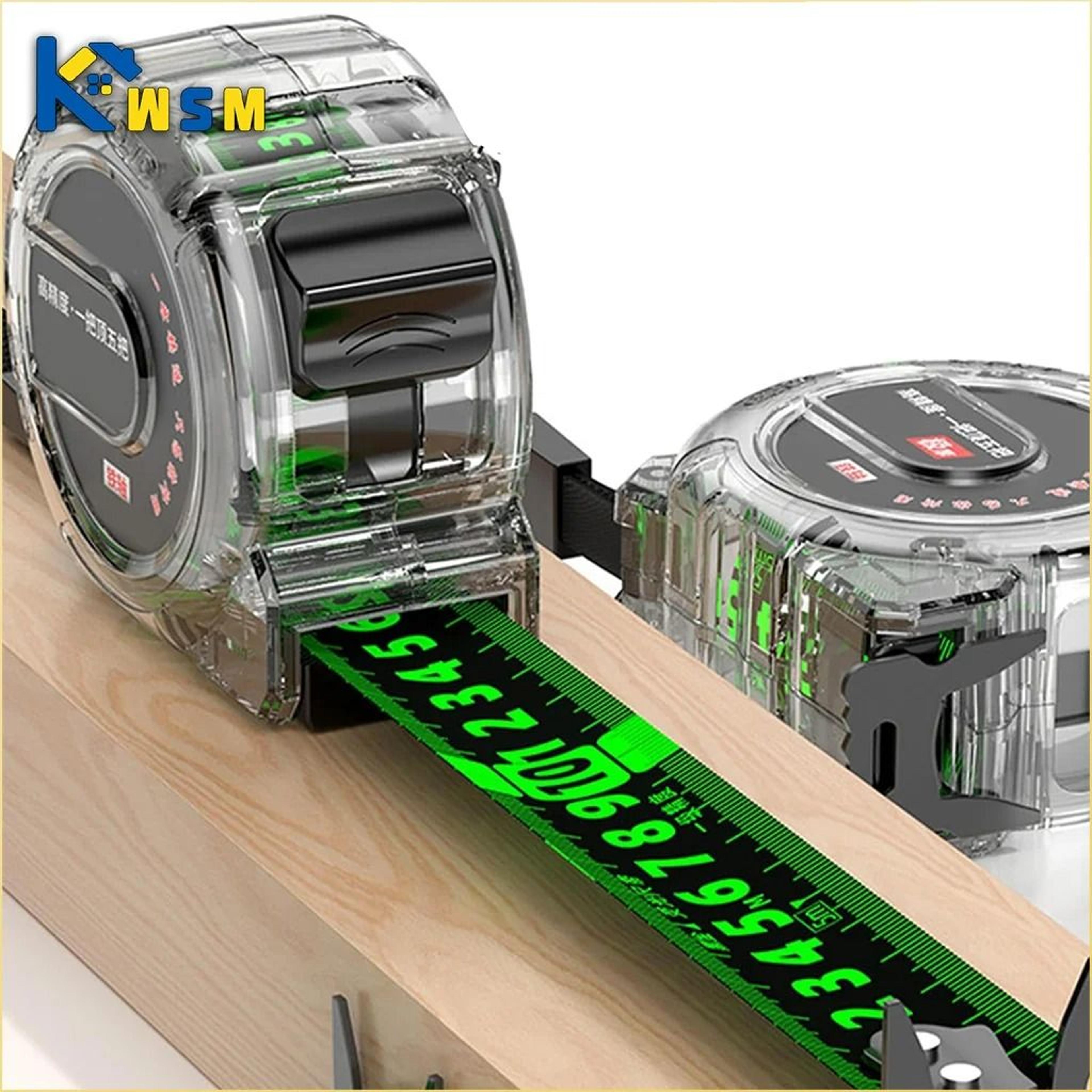 3–10m high-precision fluorescent self-locking tape measure