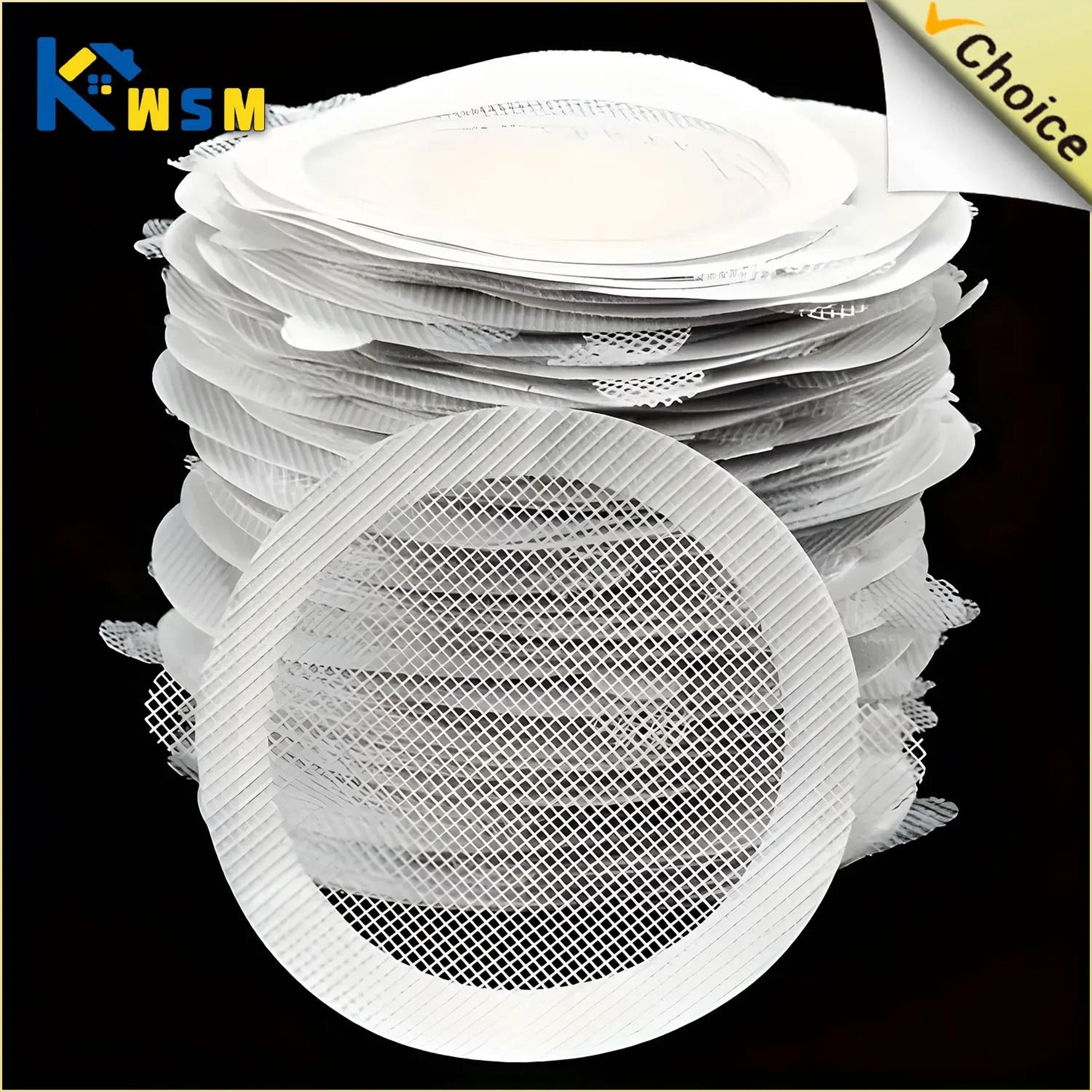 disposable floor drain anti-clogging filter patches & hair catcher stickers