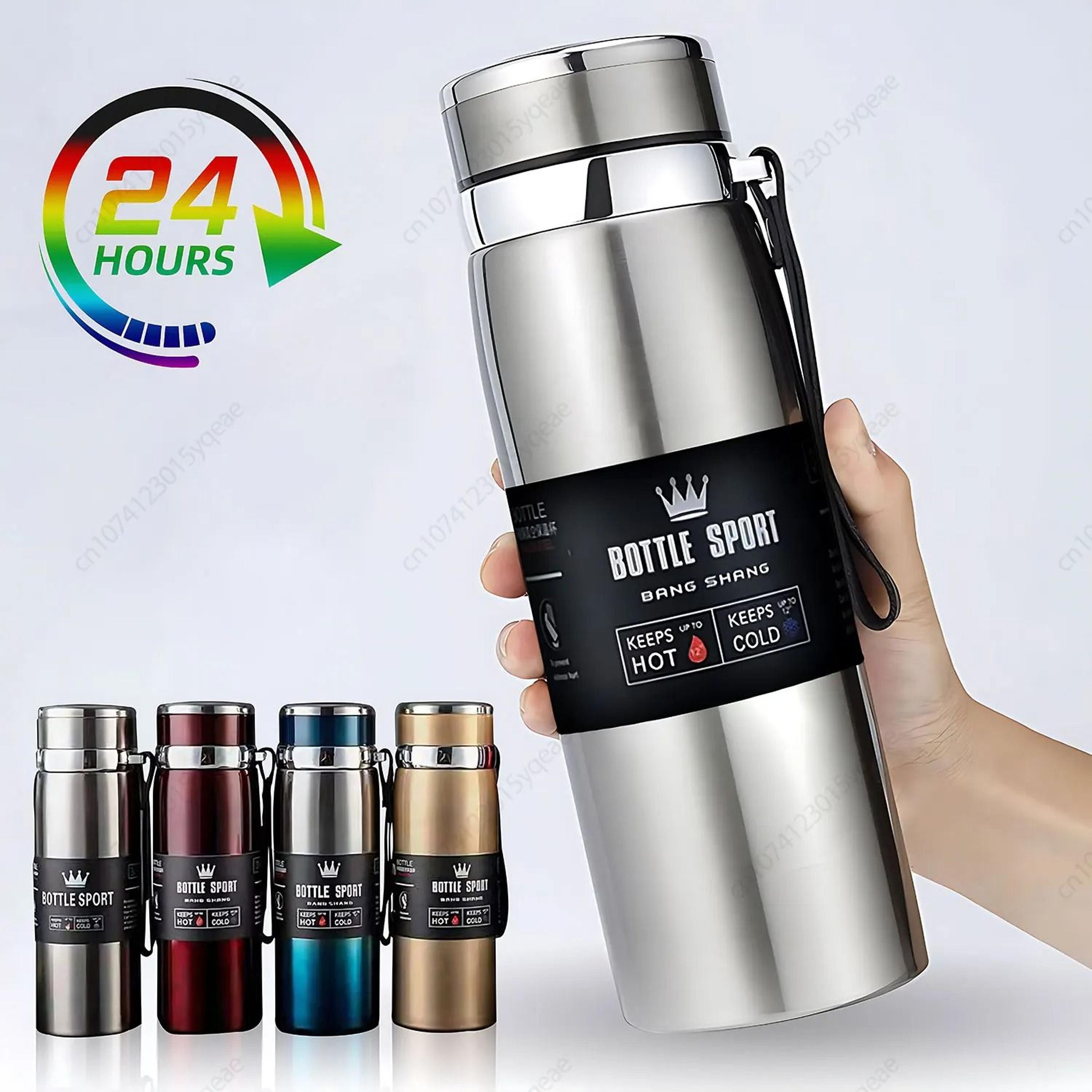 1000ml double stainless steel thermal water bottle & vacuum insulated flask