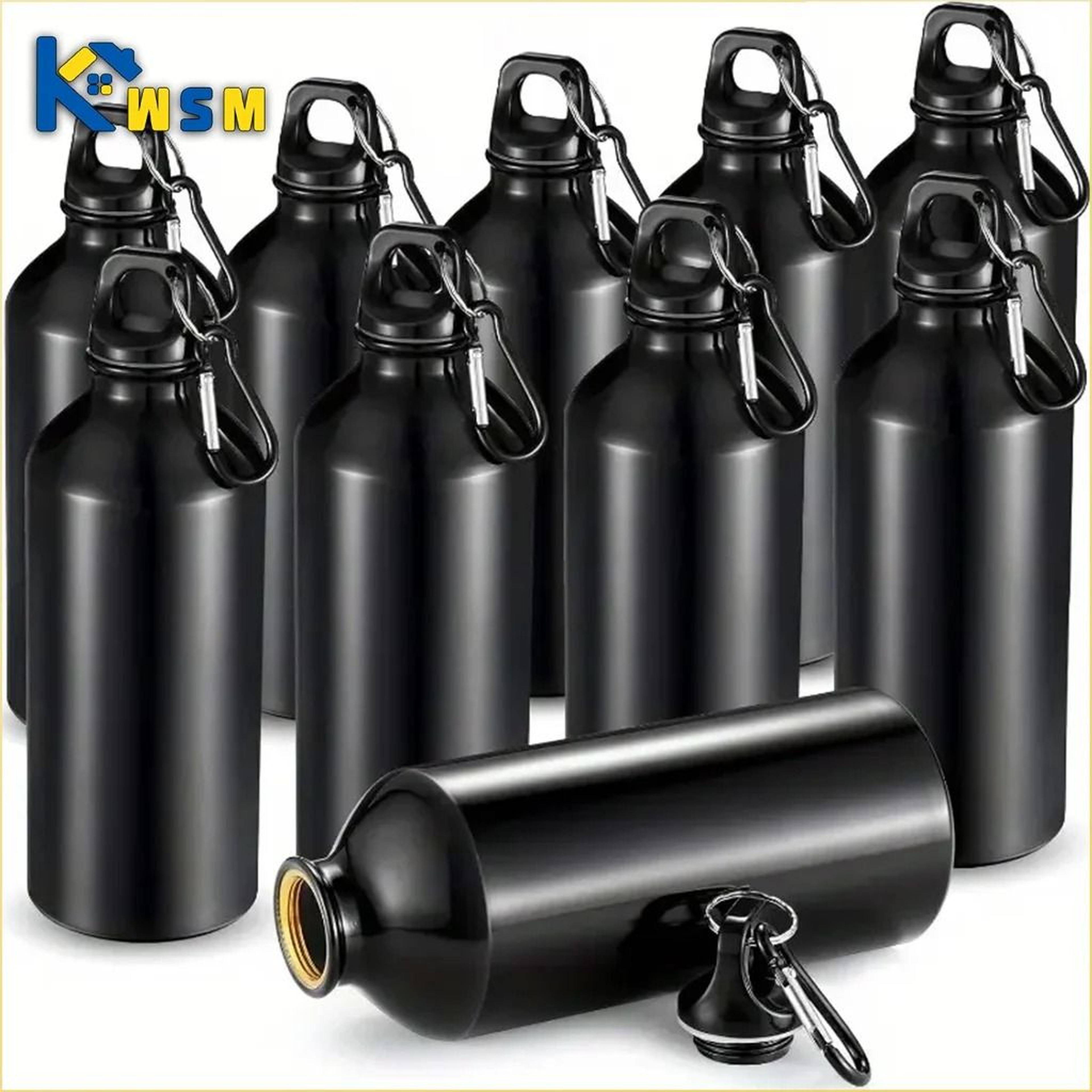500ml/750ml aluminum outdoor bike sports water bottle - leakproof portable drinking kettle