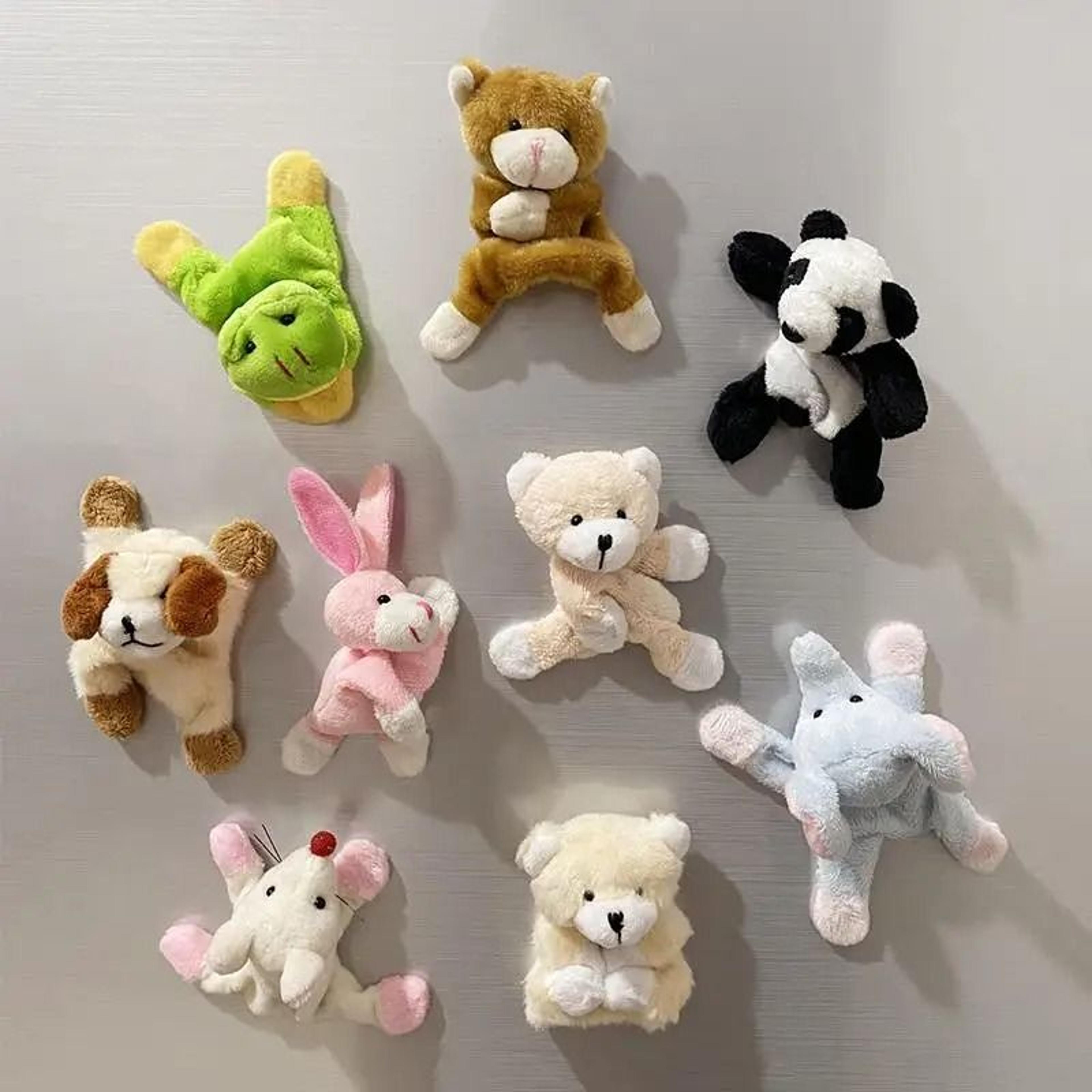 multifunctional plush animal refrigerator strong magnets