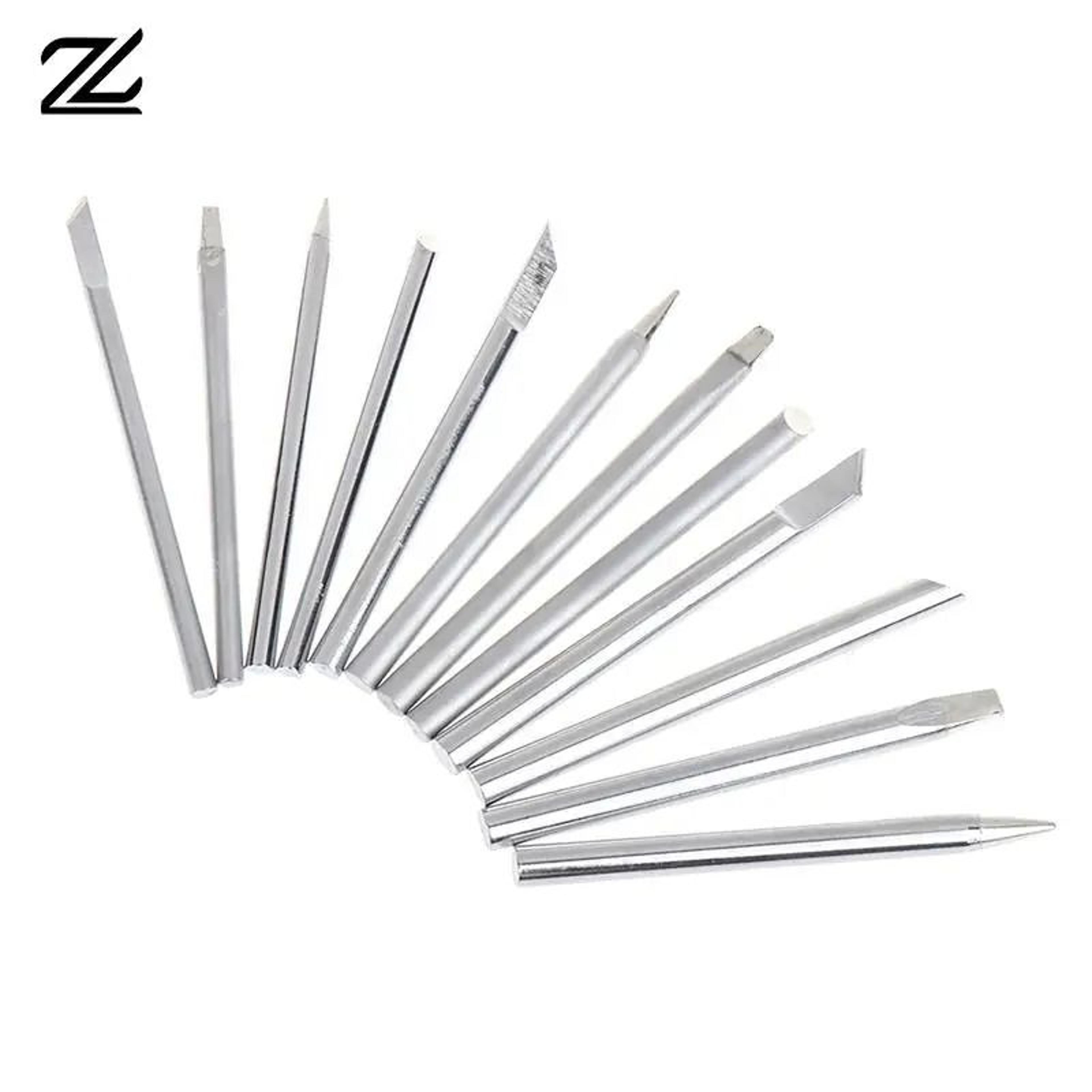 4pcs copper soldering iron tips (30w 40w 60w) for external heat irons