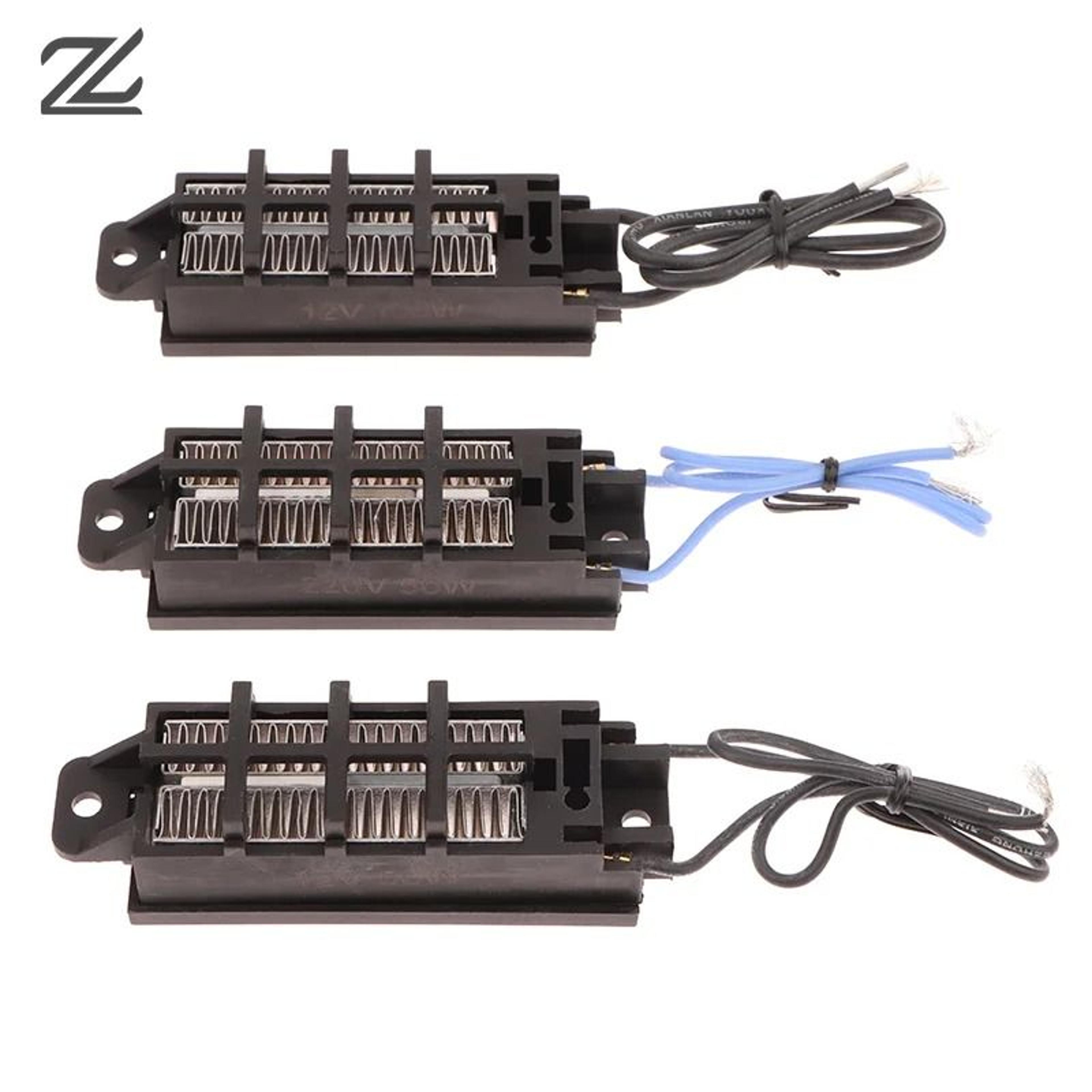 automatic air heater insulation ptc thermostatic heating element