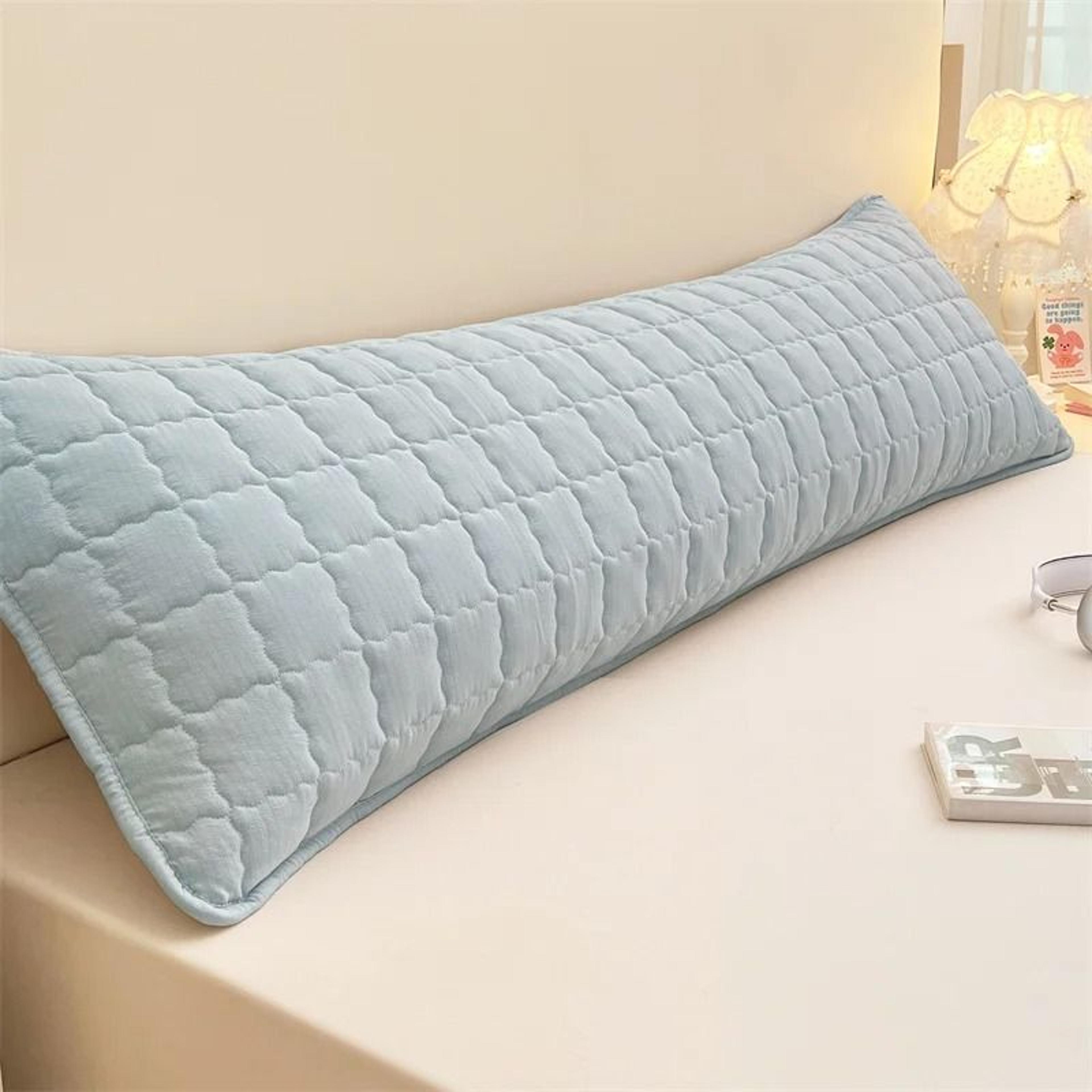 solid color soft long body pillowcase (comfortable decorative cushion cover without core)