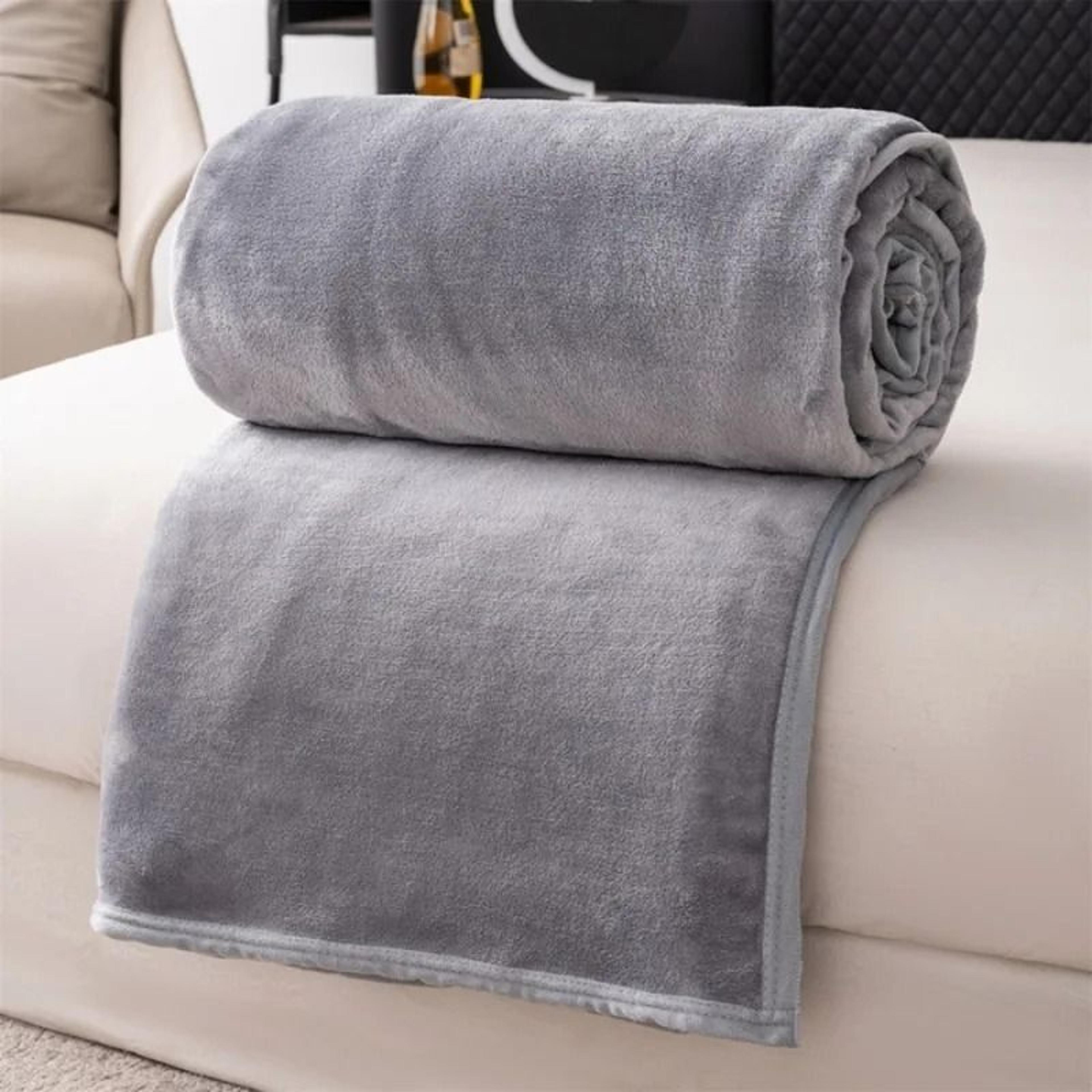 spring autumn soft flannel throw blanket (multi-functional cozy nap shawl & bed cover)