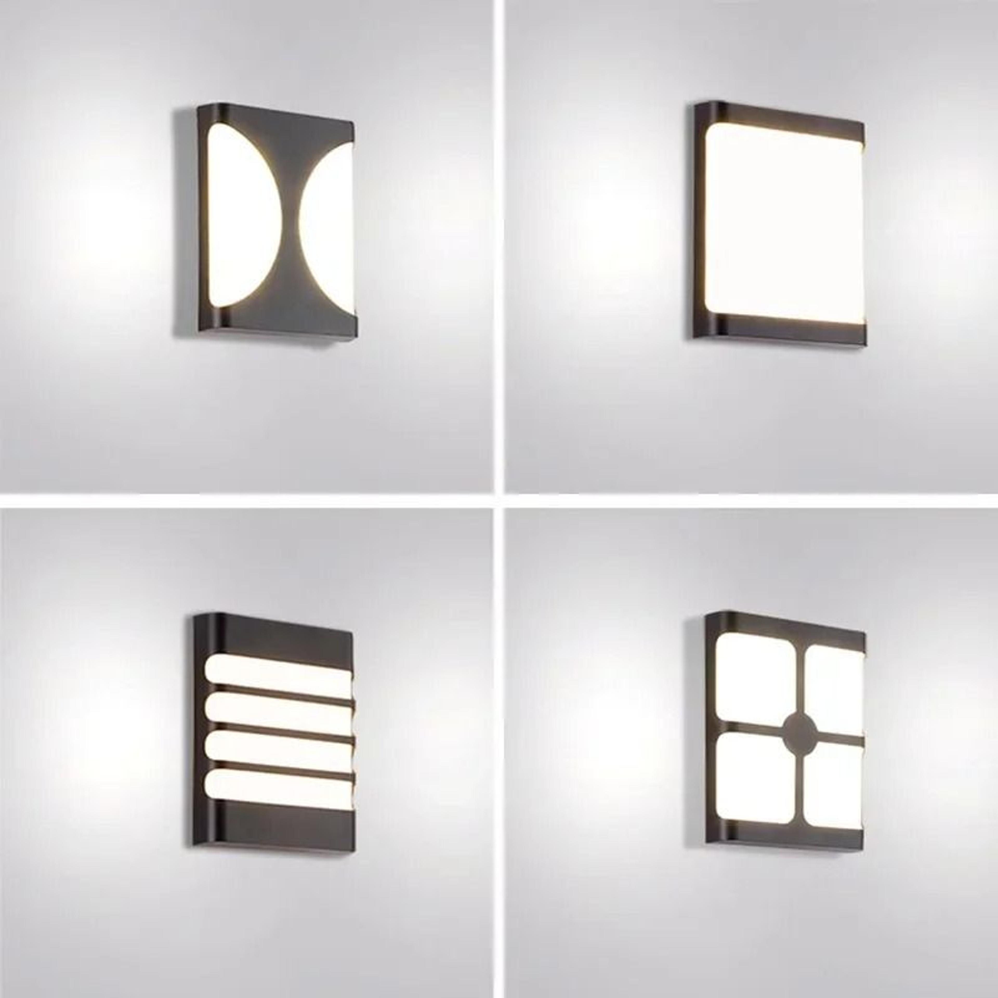 modern outdoor ip65 waterproof led wall lamp (exterior sconce fixture for garden, balcony, entryway & aisle)