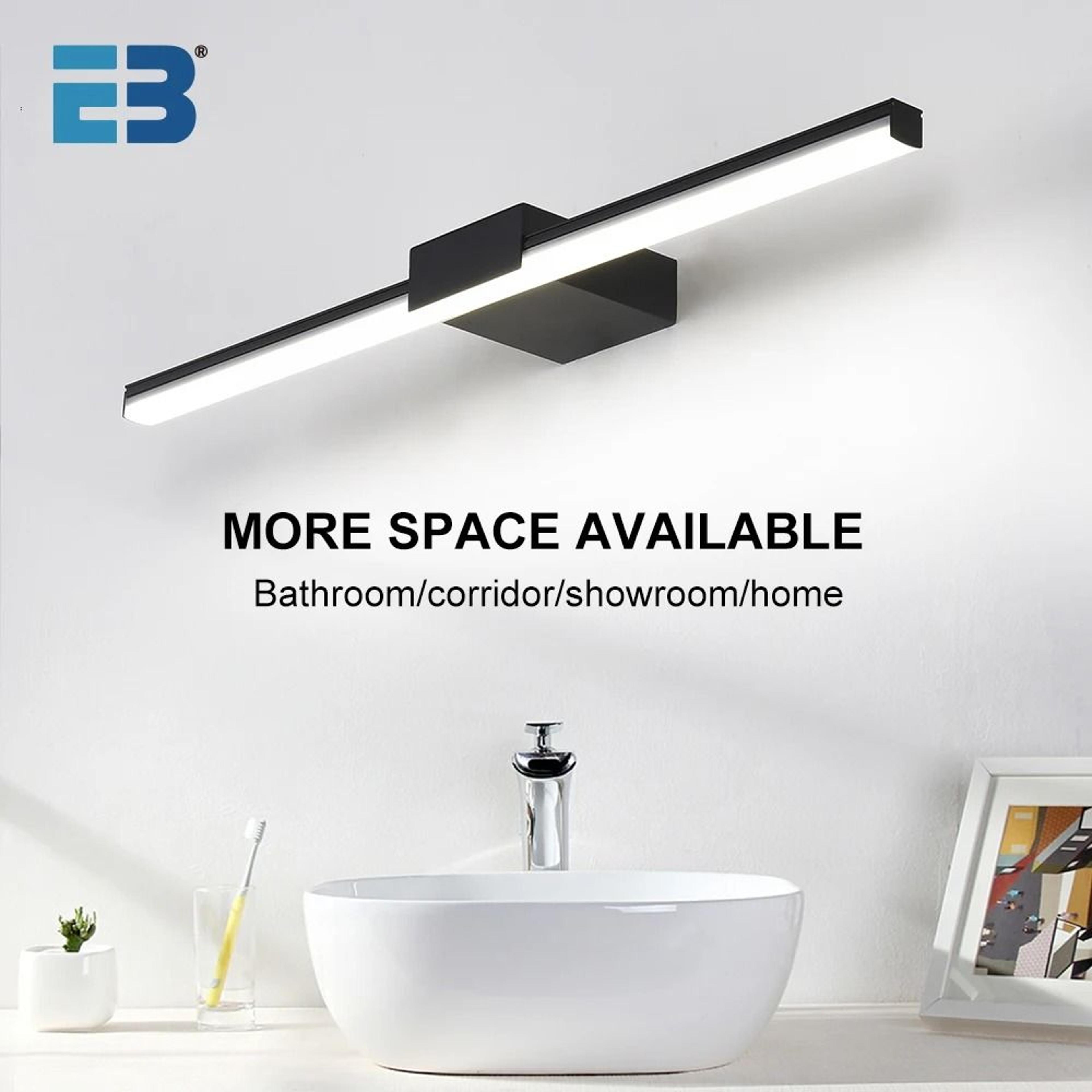 modern led bathroom vanity mirror wall light (40cm & 55cm)