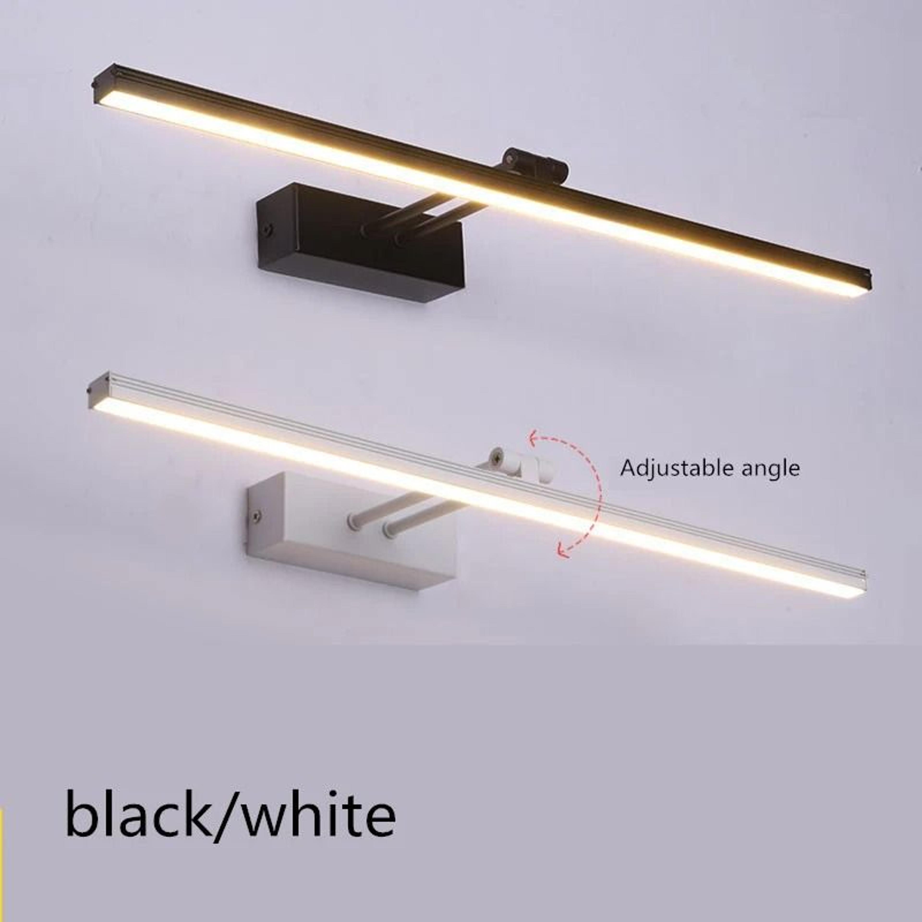 waterproof led bathroom vanity mirror light fixture & wall sconce
