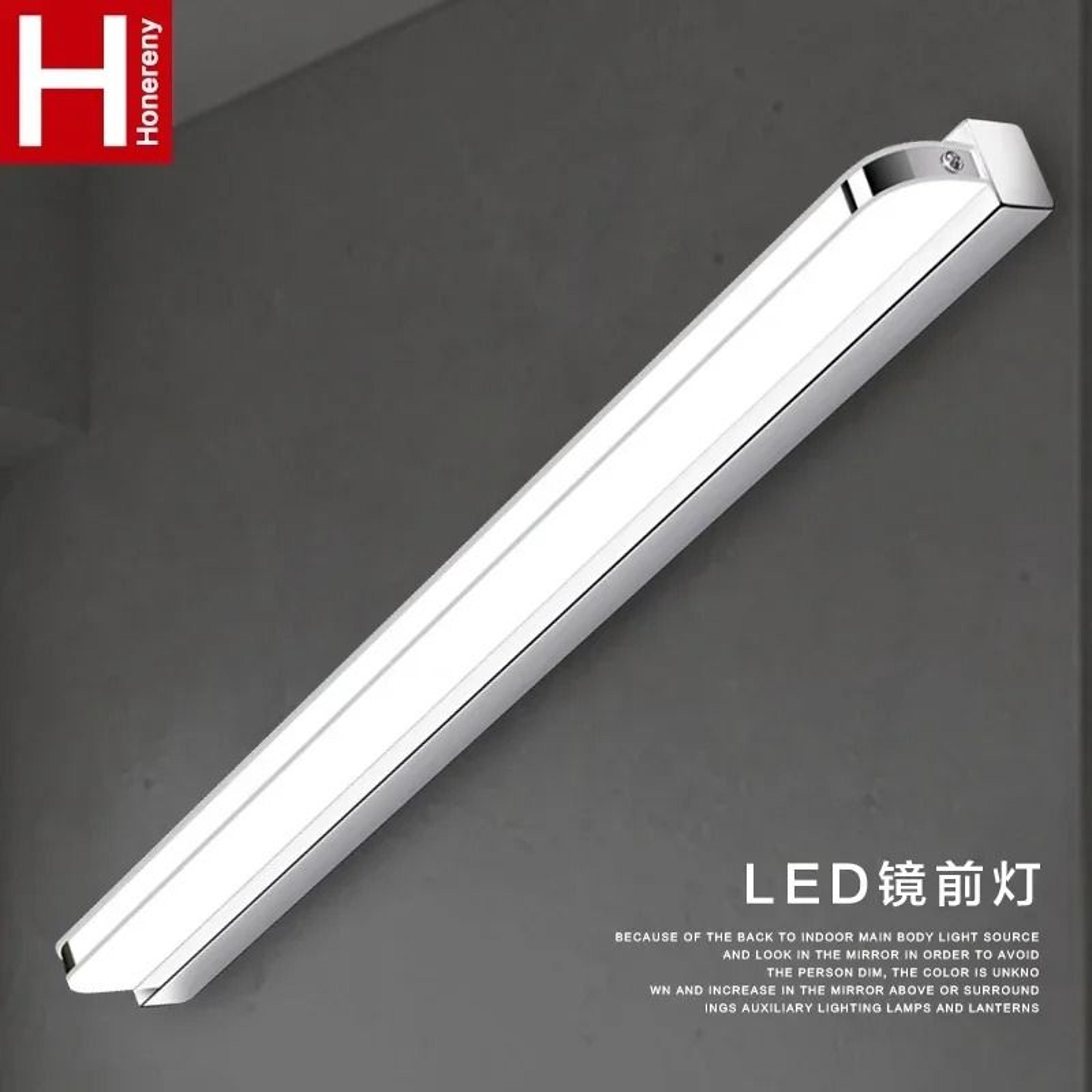 no-punch modern nordic led bathroom mirror cabinet wall light