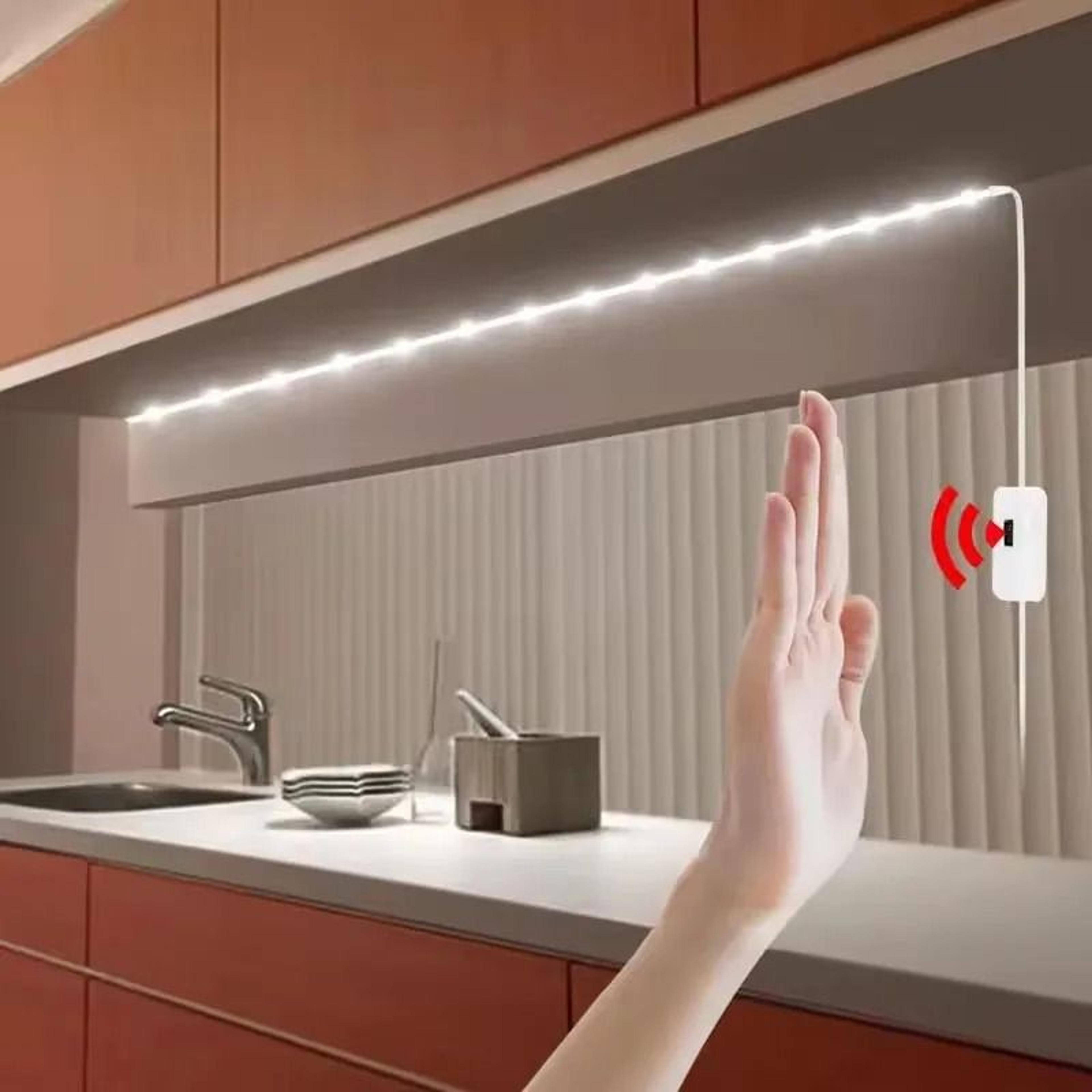 usb hand sweep gesture sensor led strip light (dimmable tv backlight & kitchen tape)