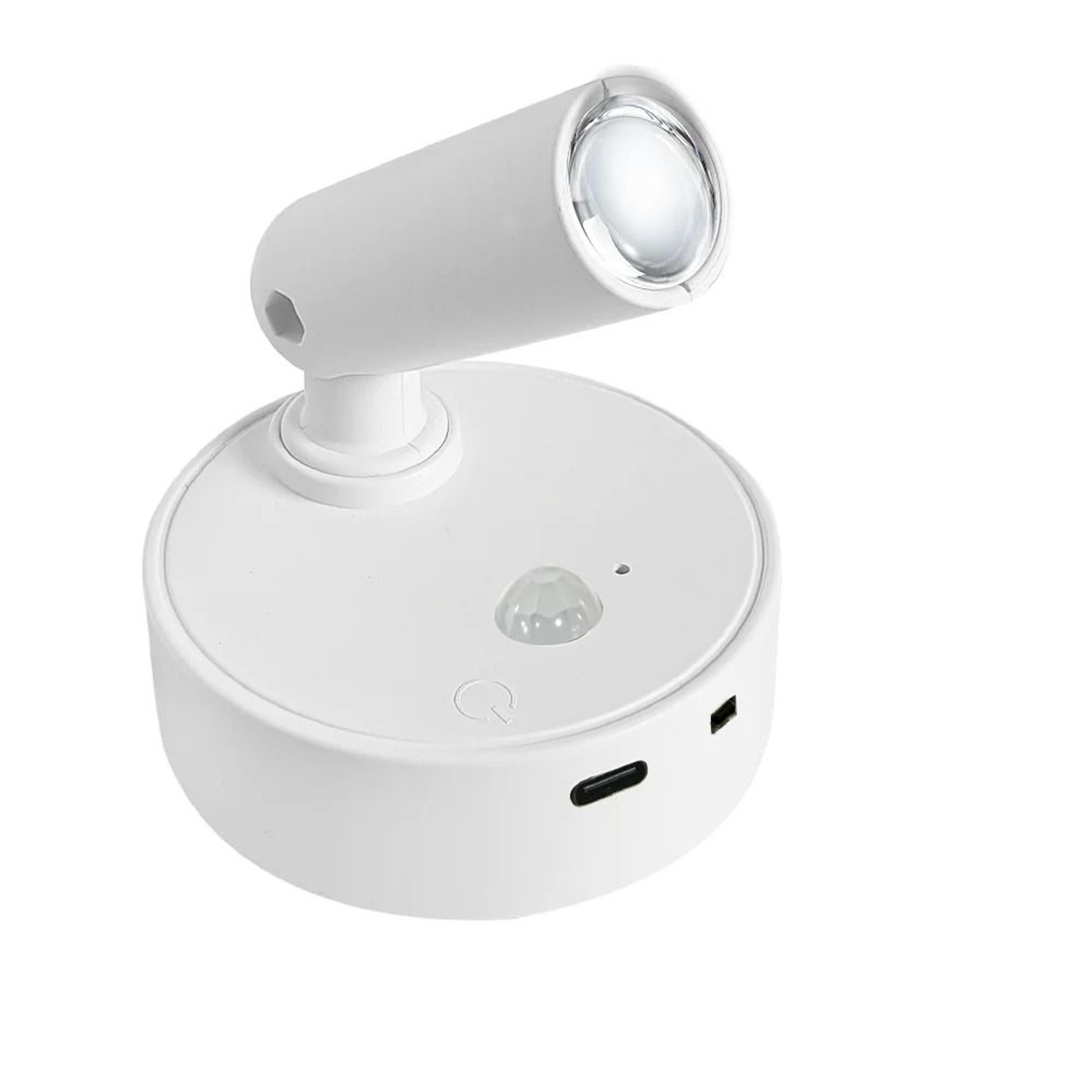 usb rechargeable wireless led wall spotlight (magnetic touch-dimmable reading lamp)