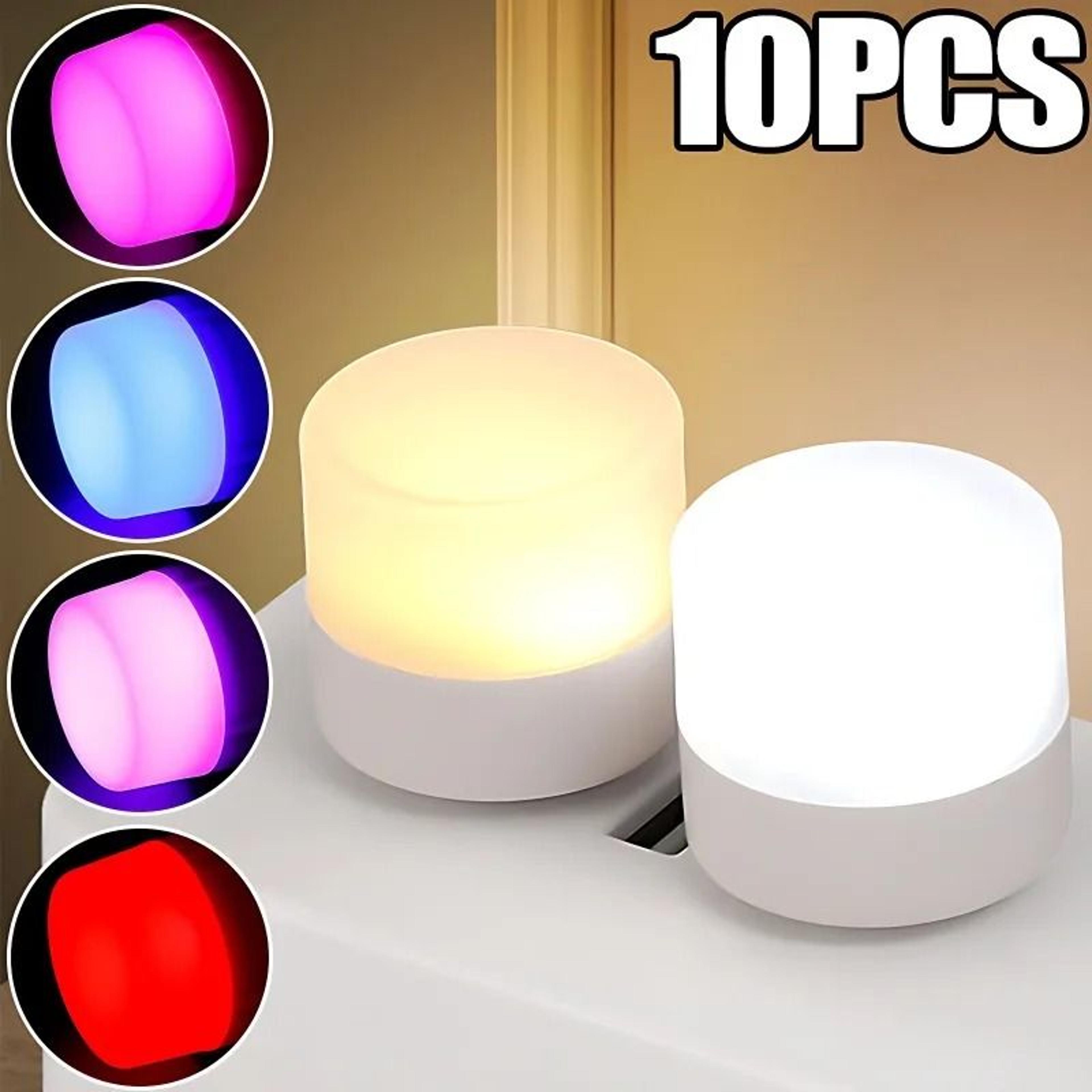 mini usb plug-in led night light (eye-protection compact book & power bank lamp)