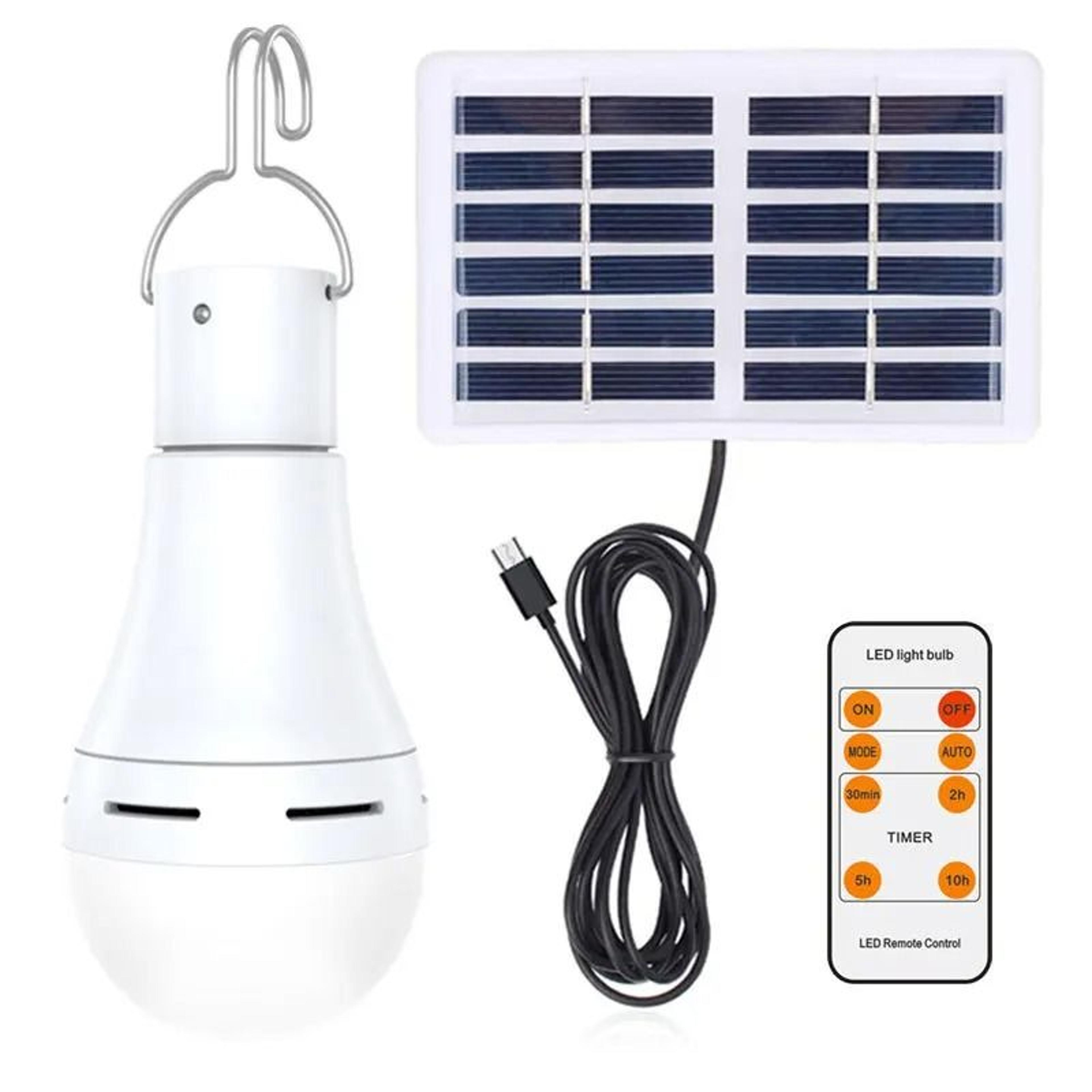 solar outdoor camping tent light (ip65 waterproof usb rechargeable hanging emergency lamp)