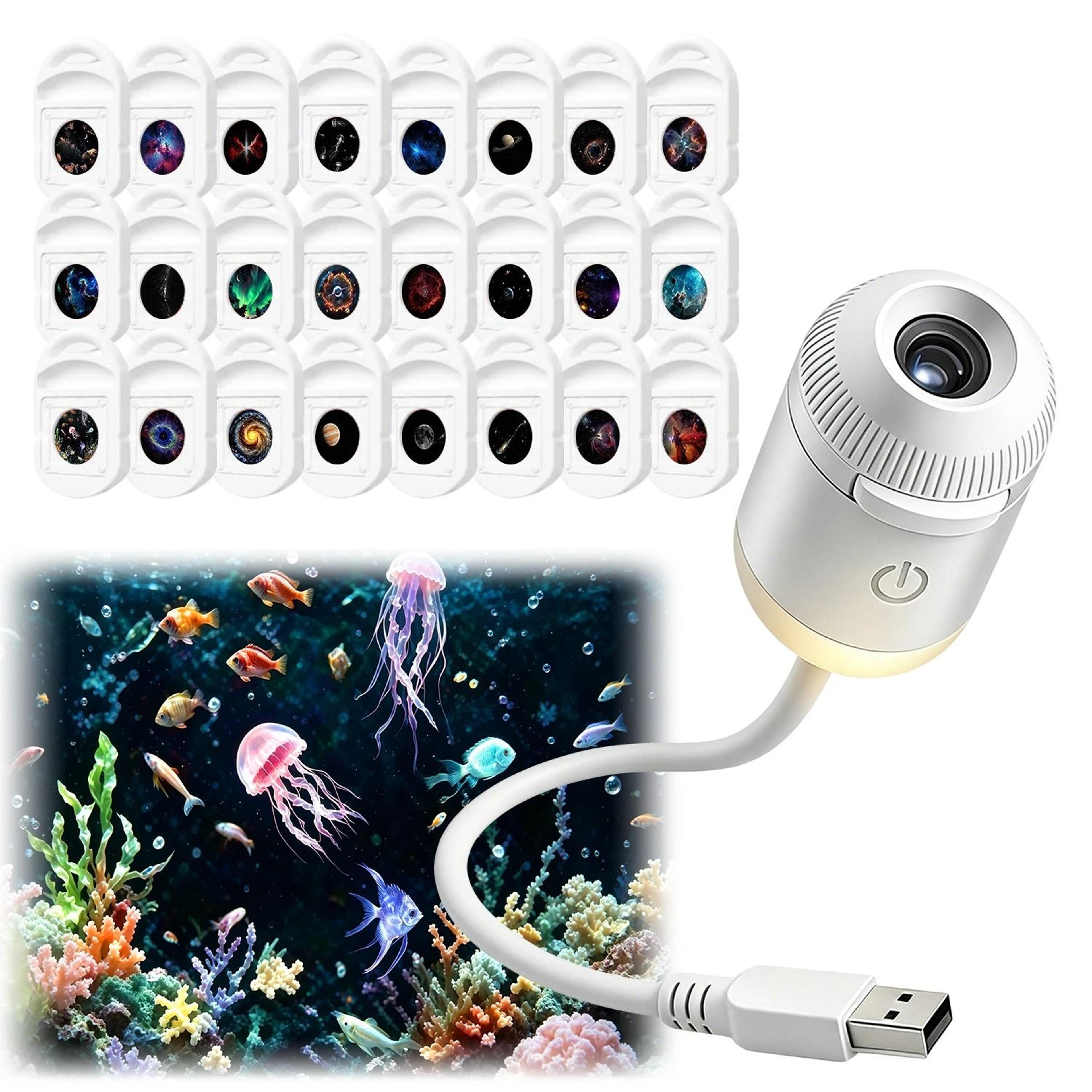 2-in-1 usb ambient projection light (adjustable focus & wide-range atmosphere night lamp)
