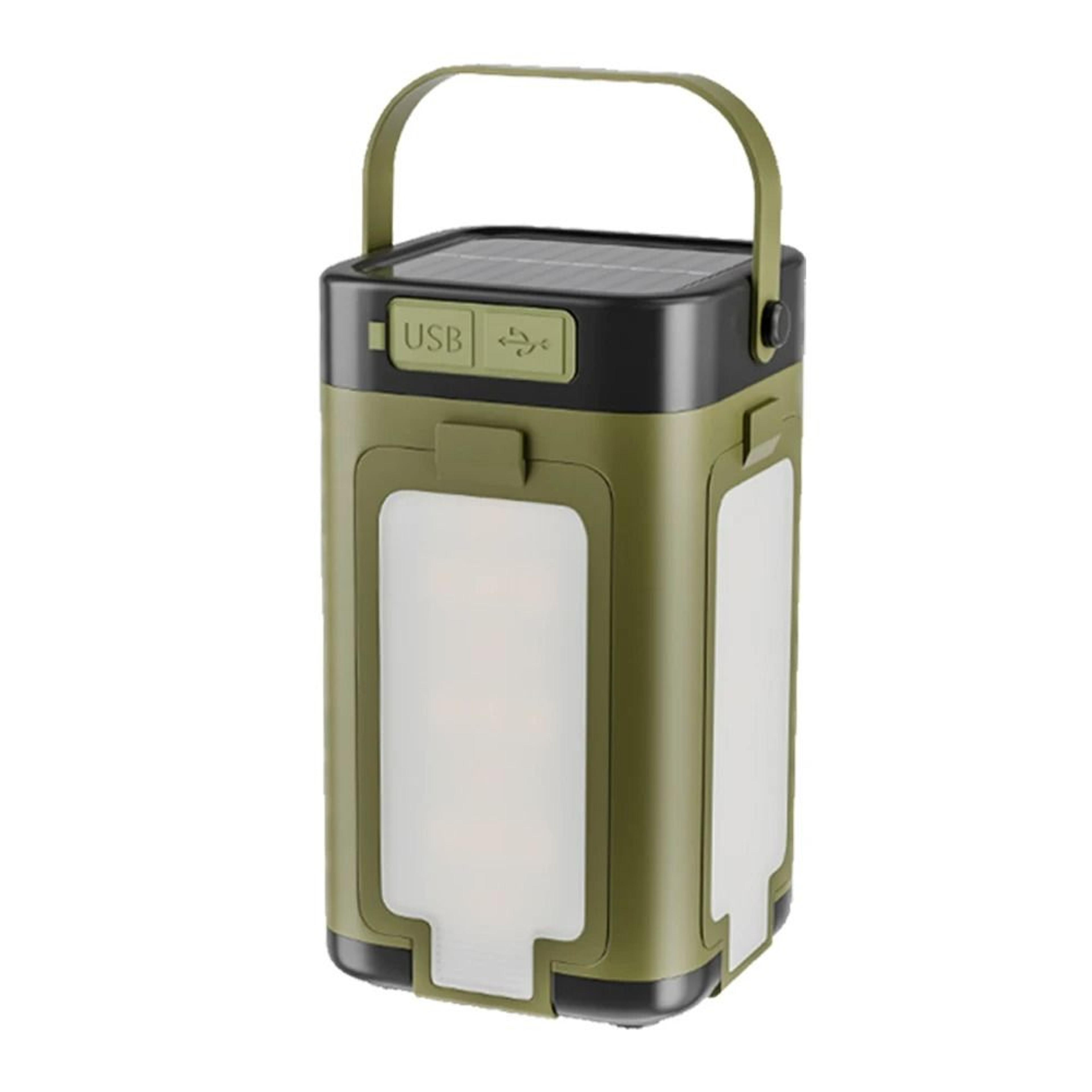 foldable rechargeable camping lantern & power bank (waterproof led tent light)