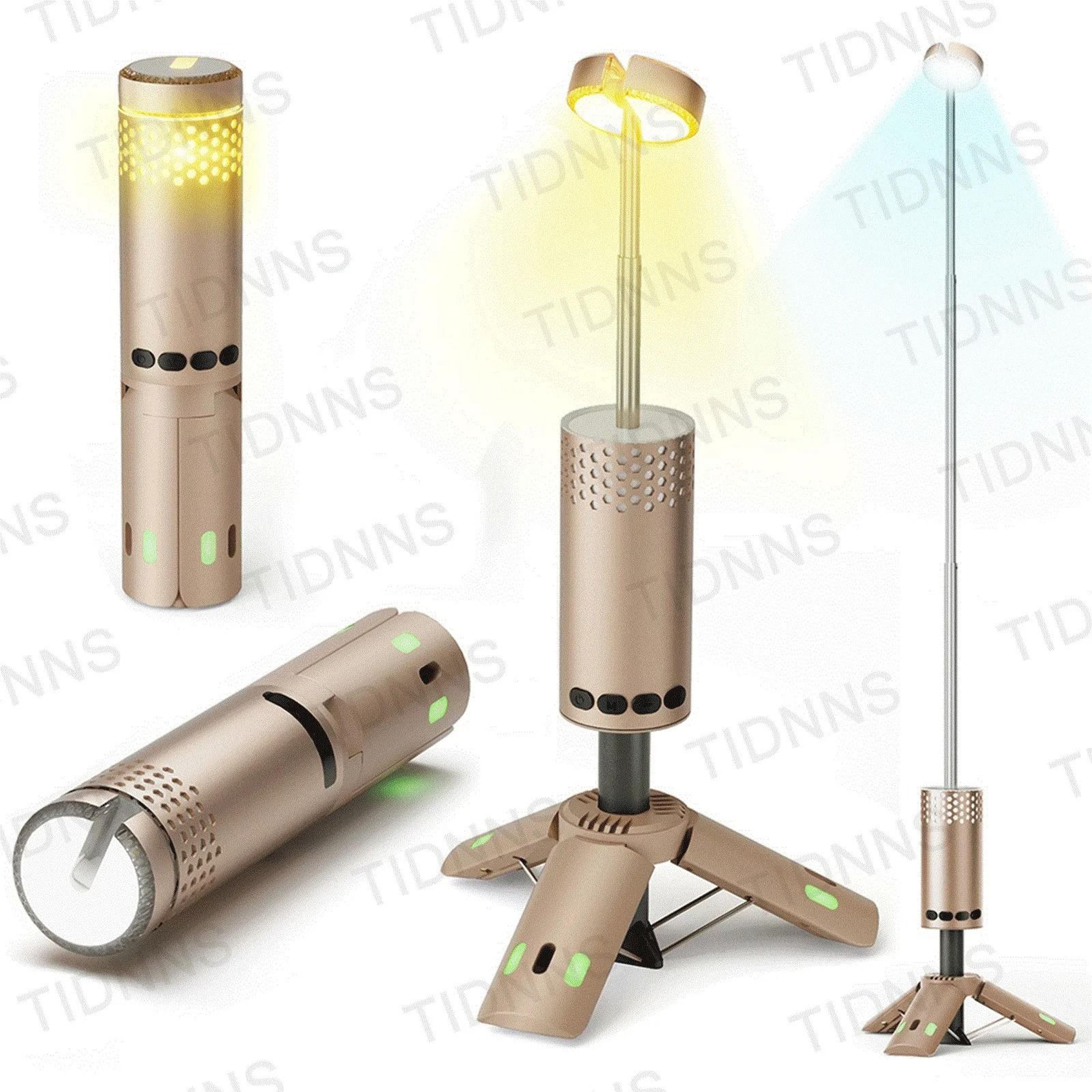 10000mah portable led camping lantern, magnetic flashlight & emergency power bank