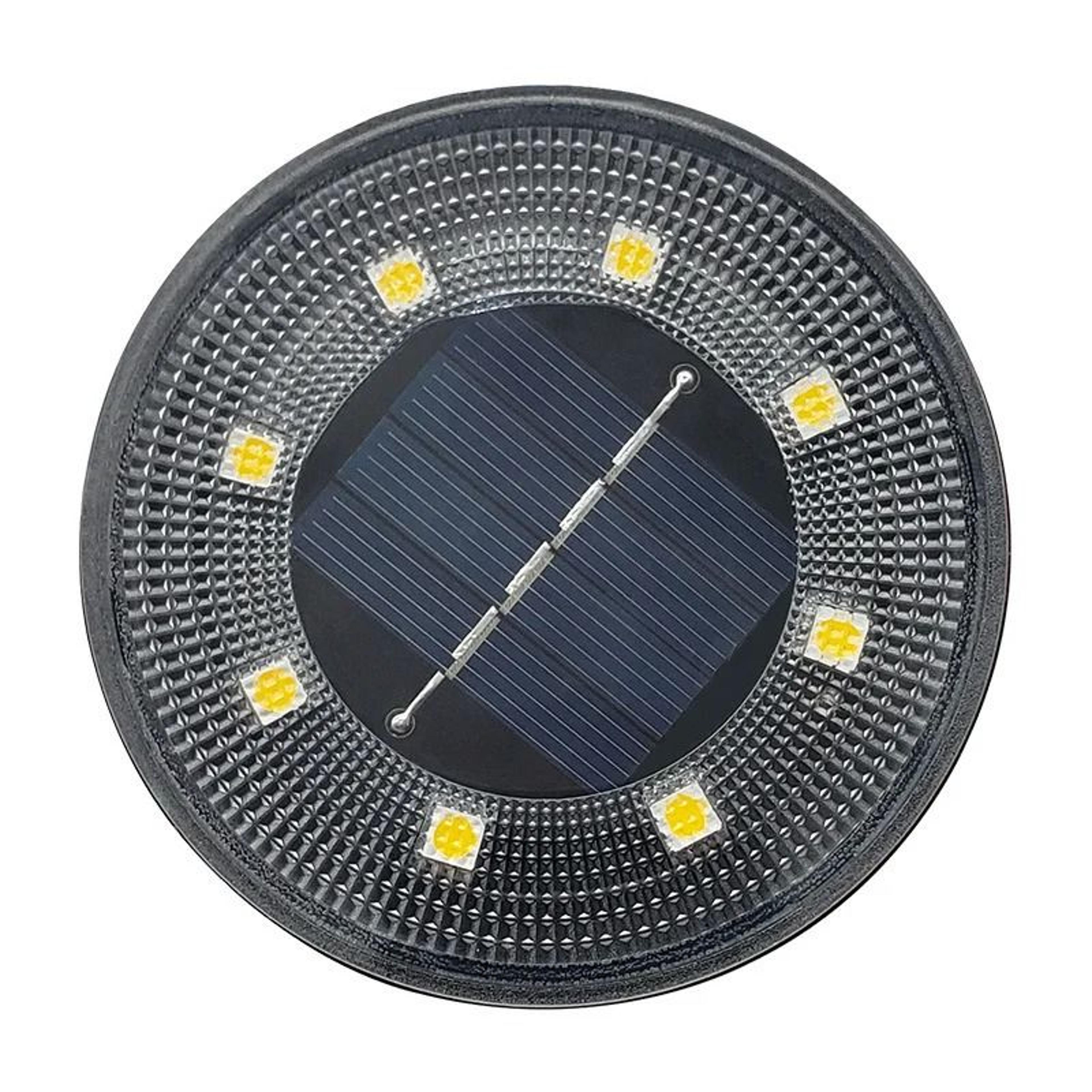 ip68 waterproof outdoor solar power led ground path deck lights driveway lawn garden stake lamp