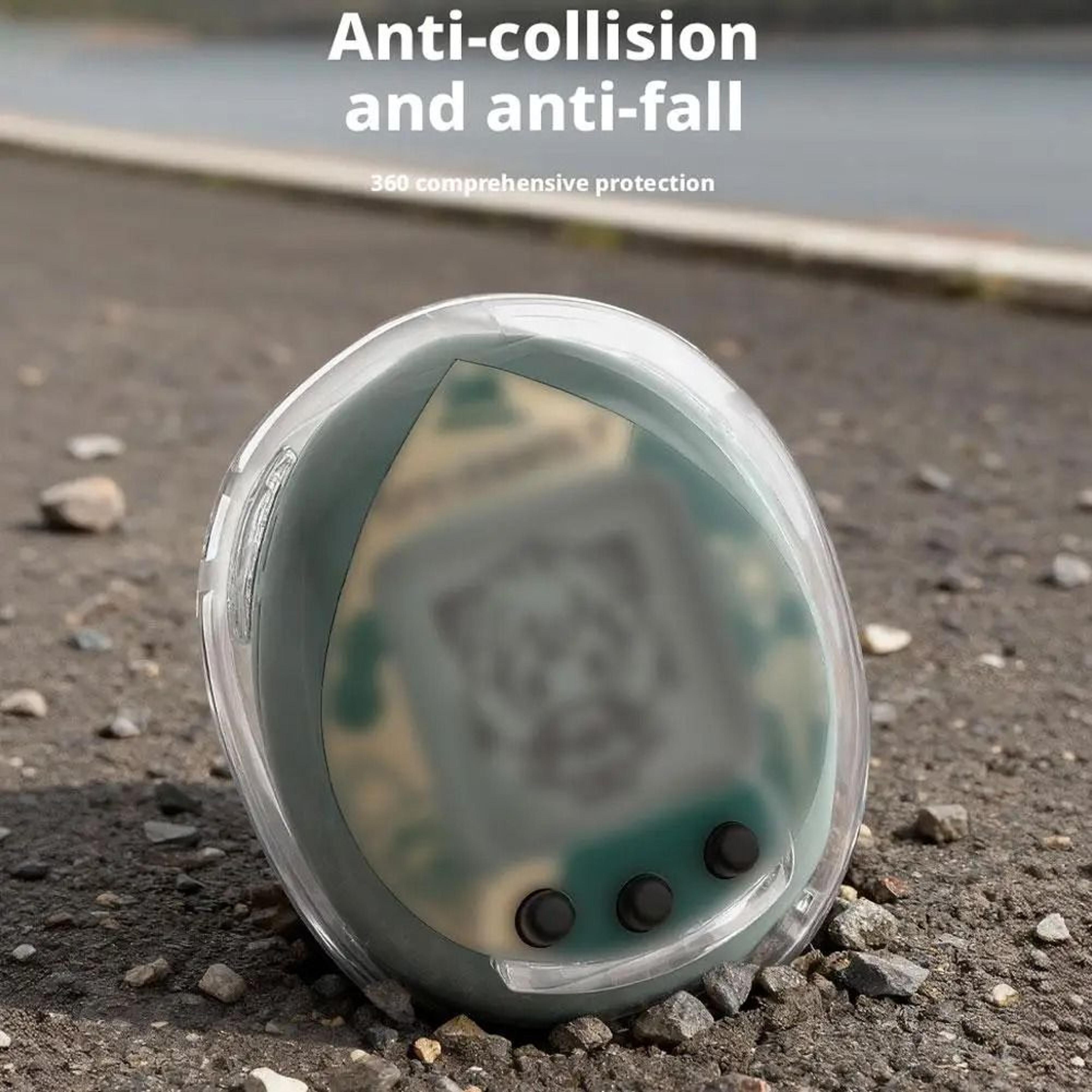 transparent pc protective shell flip-top dustproof hard case cover for tamagotchi nano electronic pet devices