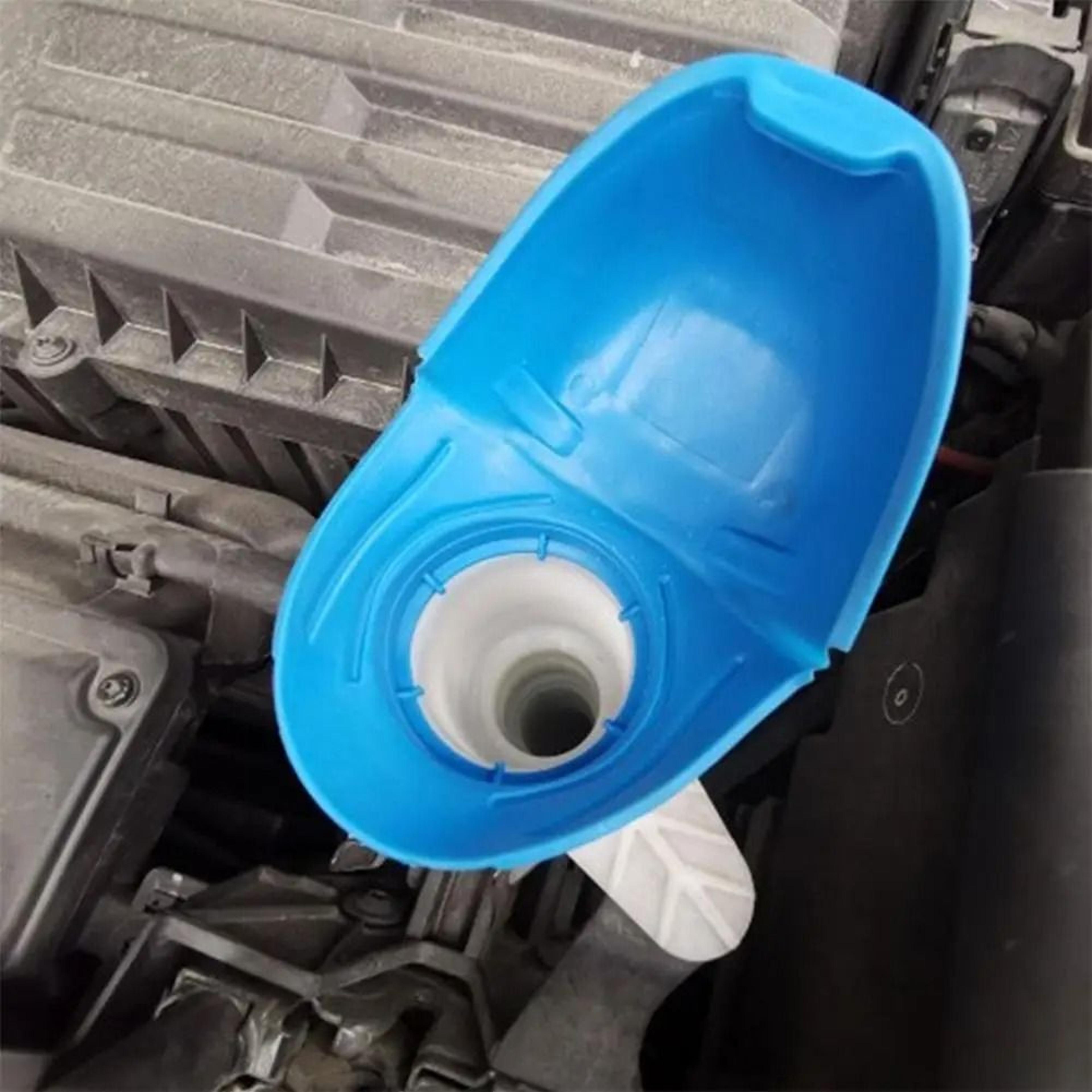 universal car windscreen wiper fluid reservoir cap funnel lid for audi skoda