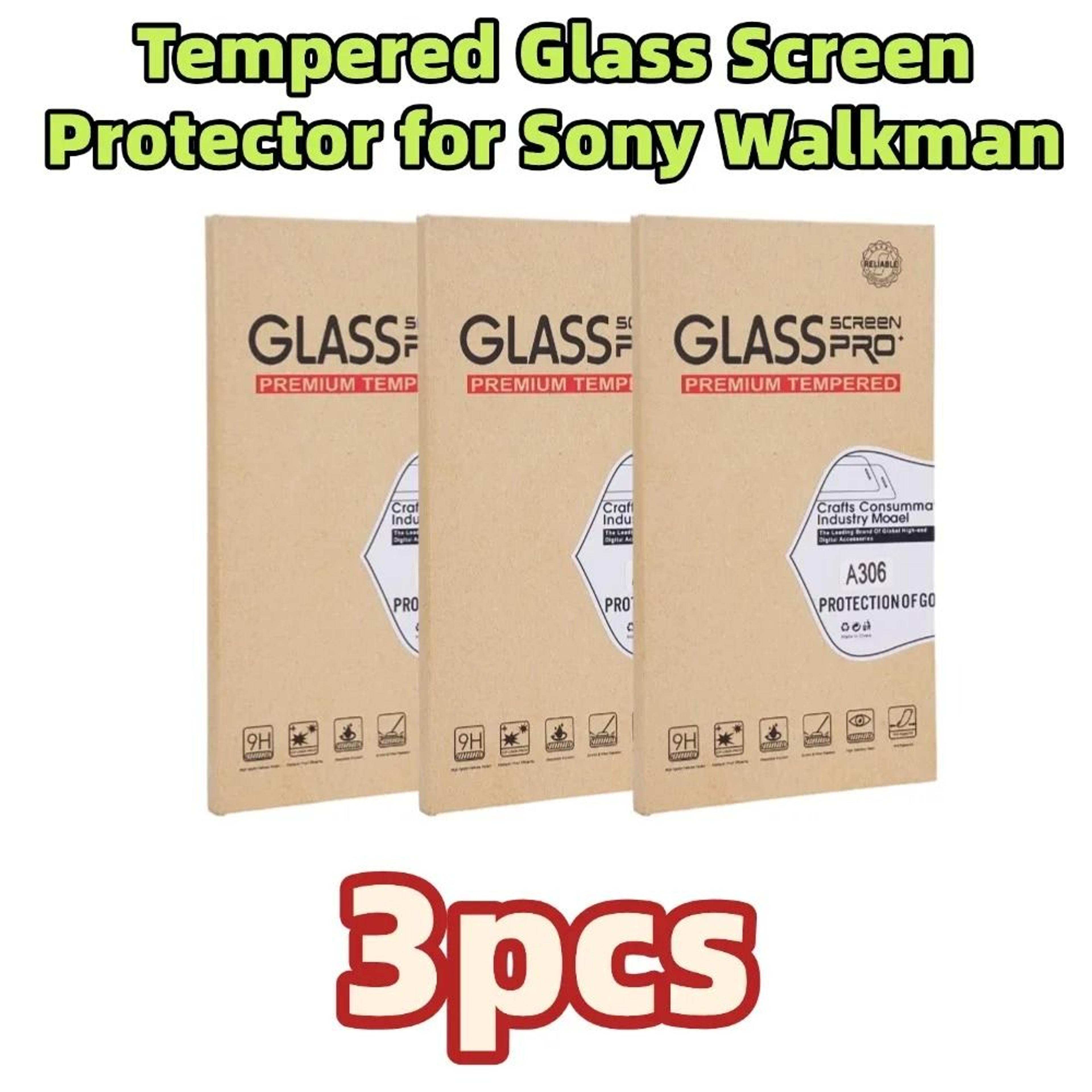 9h ultra protective tempered glass screen protector for sony walkman nw-a300 series nw-a306 nw-a307