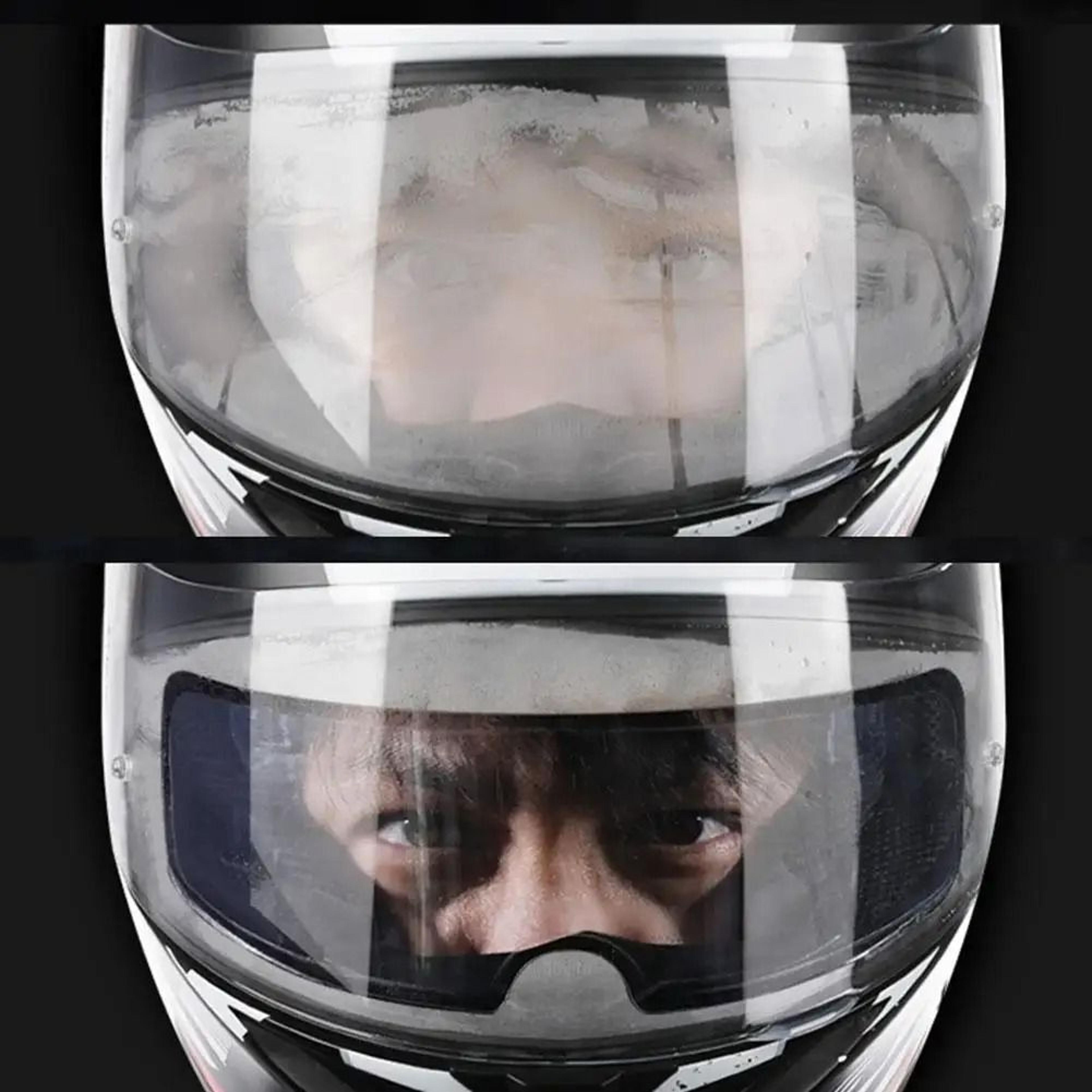 universal motorcycle helmet anti-fog & anti-rain film nano coating protective patch