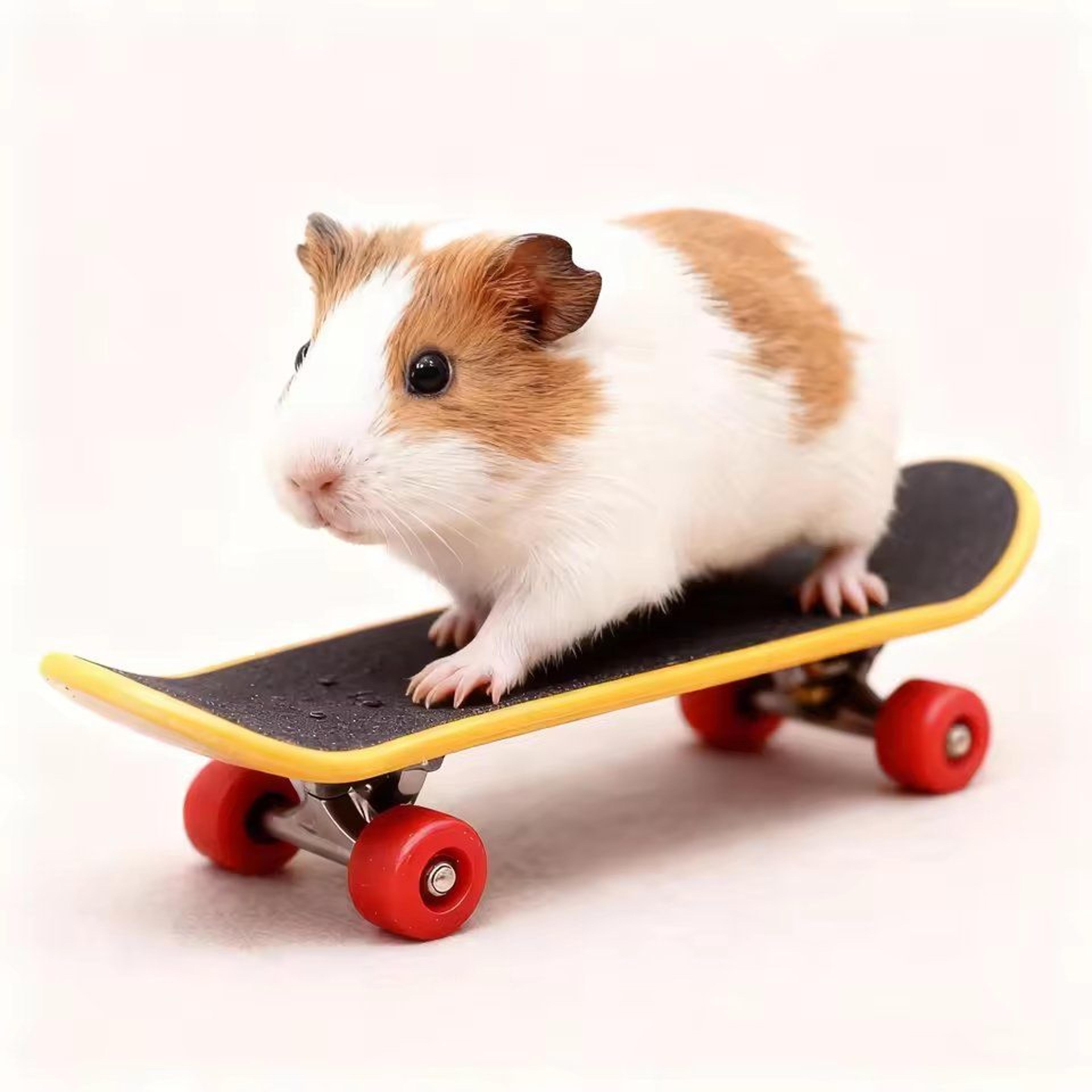 mini small skateboard pet toy for turtles, parrots, & small animals