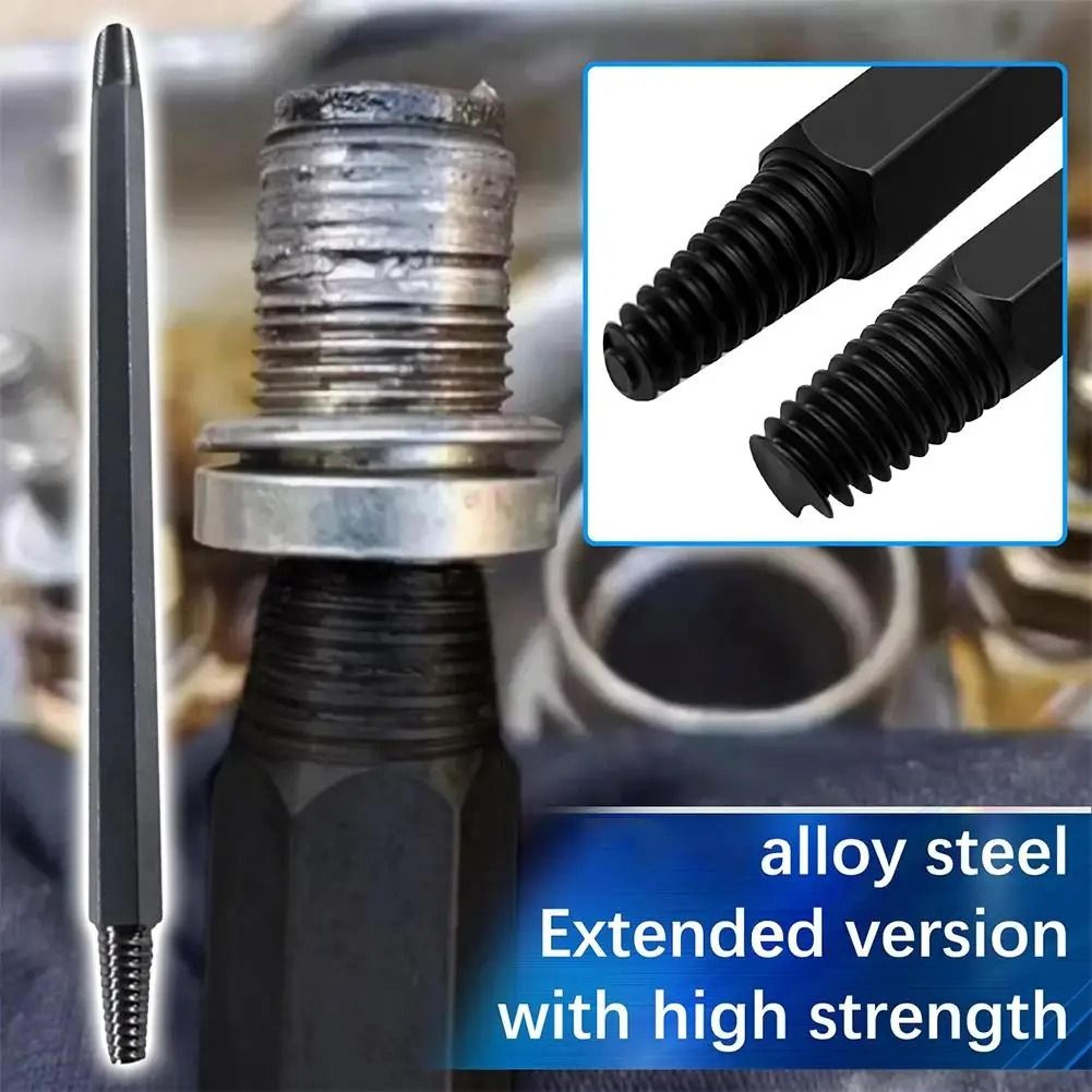 car spark plug extractor & broken bolt remover reverse cone screw extractor tool