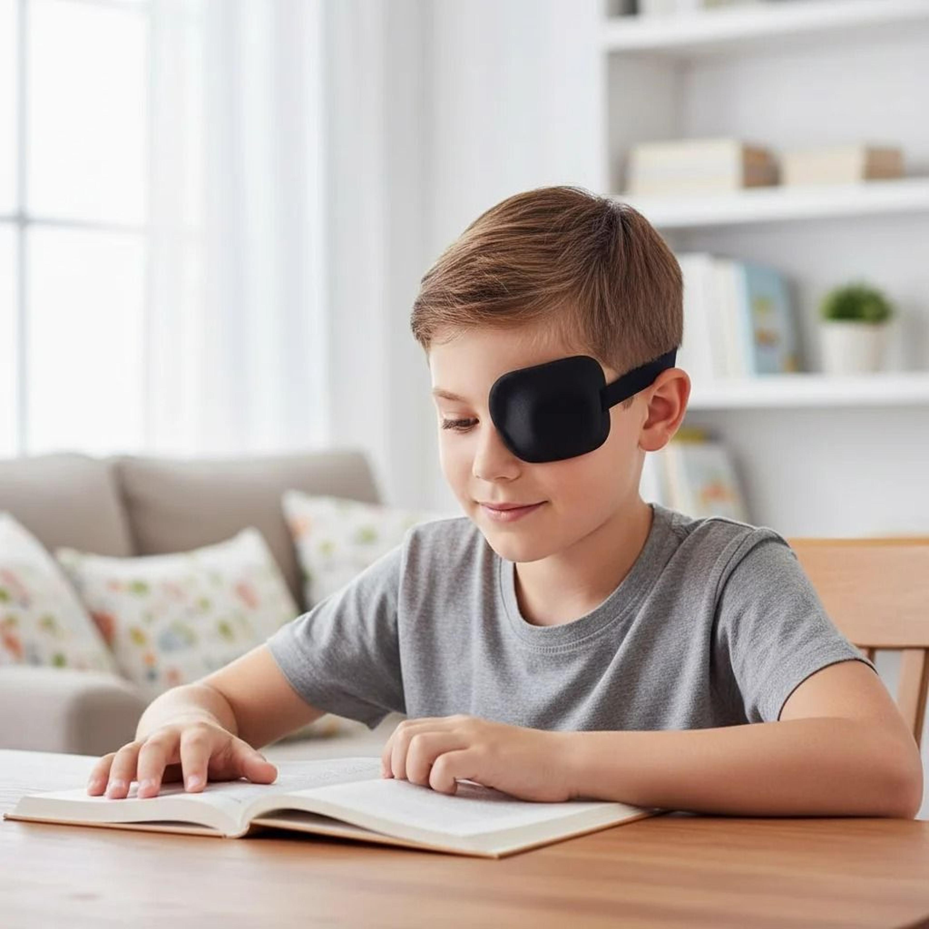 3d eye patch for adults & kids amblyopia strabismus correction breathable medical single mask