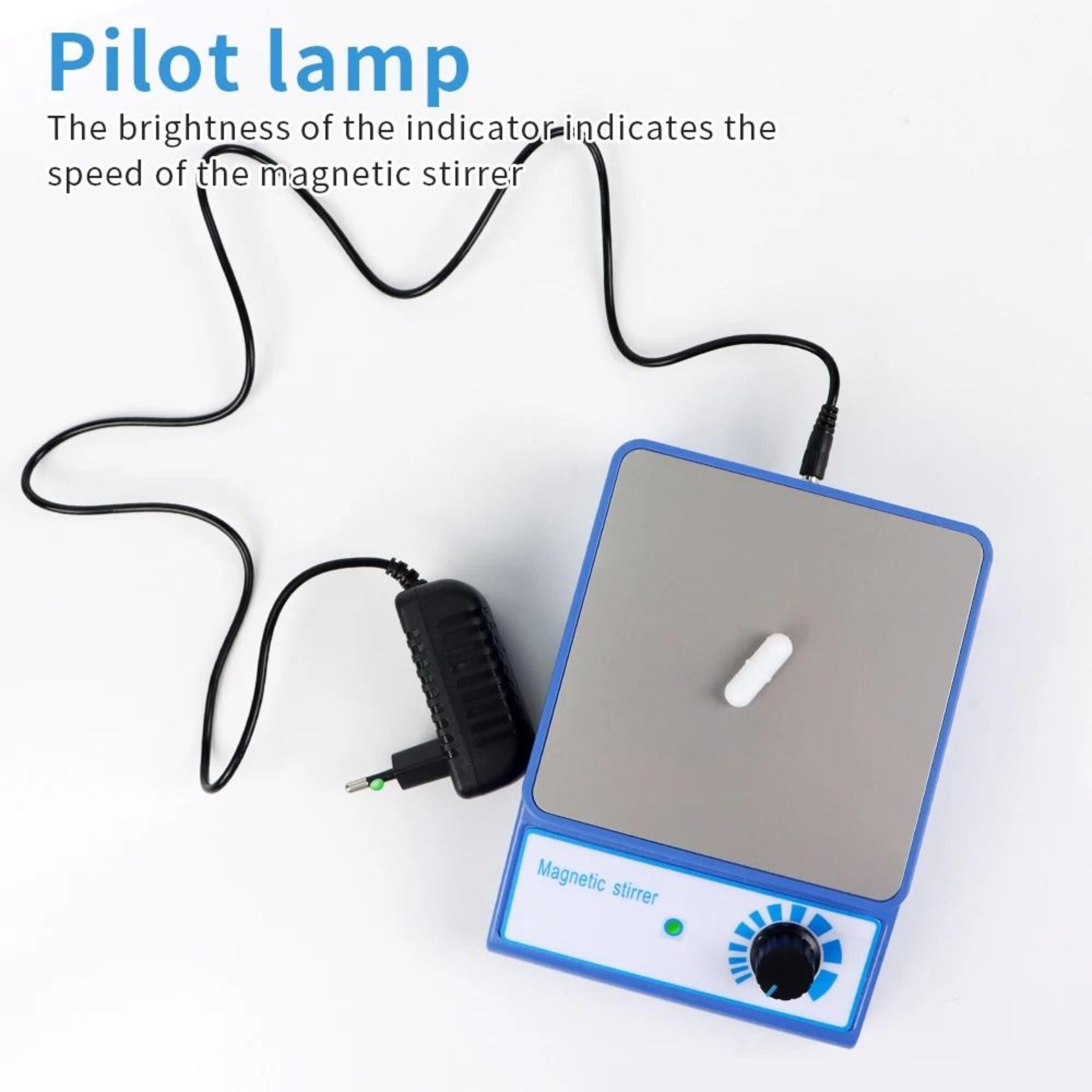 professional 3000ml laboratory magnetic stirrer 0–3000 rpm adjustable speed liquid mixer with stir bar