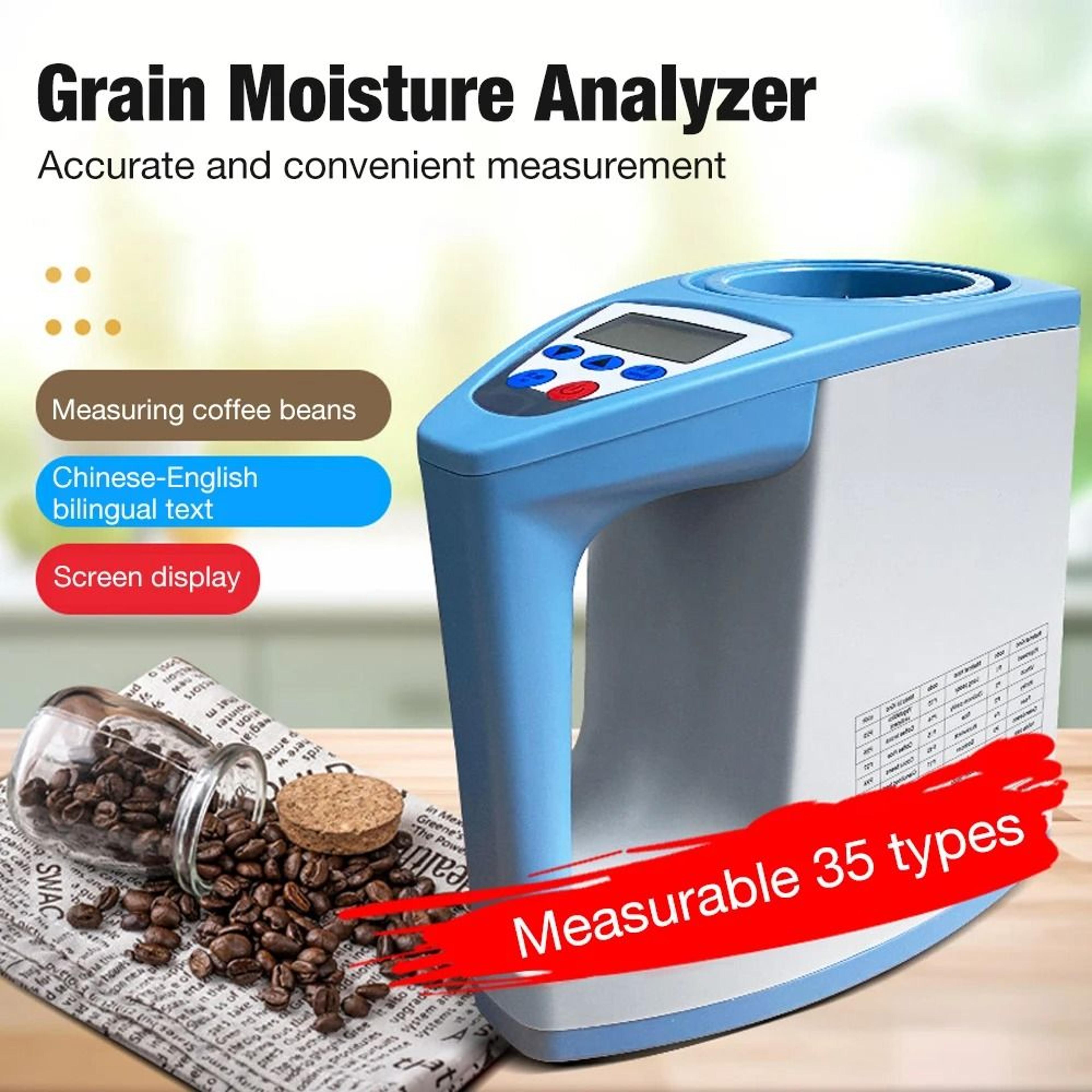 35-type grain moisture tester humidity meter for corn, wheat & coffee beans