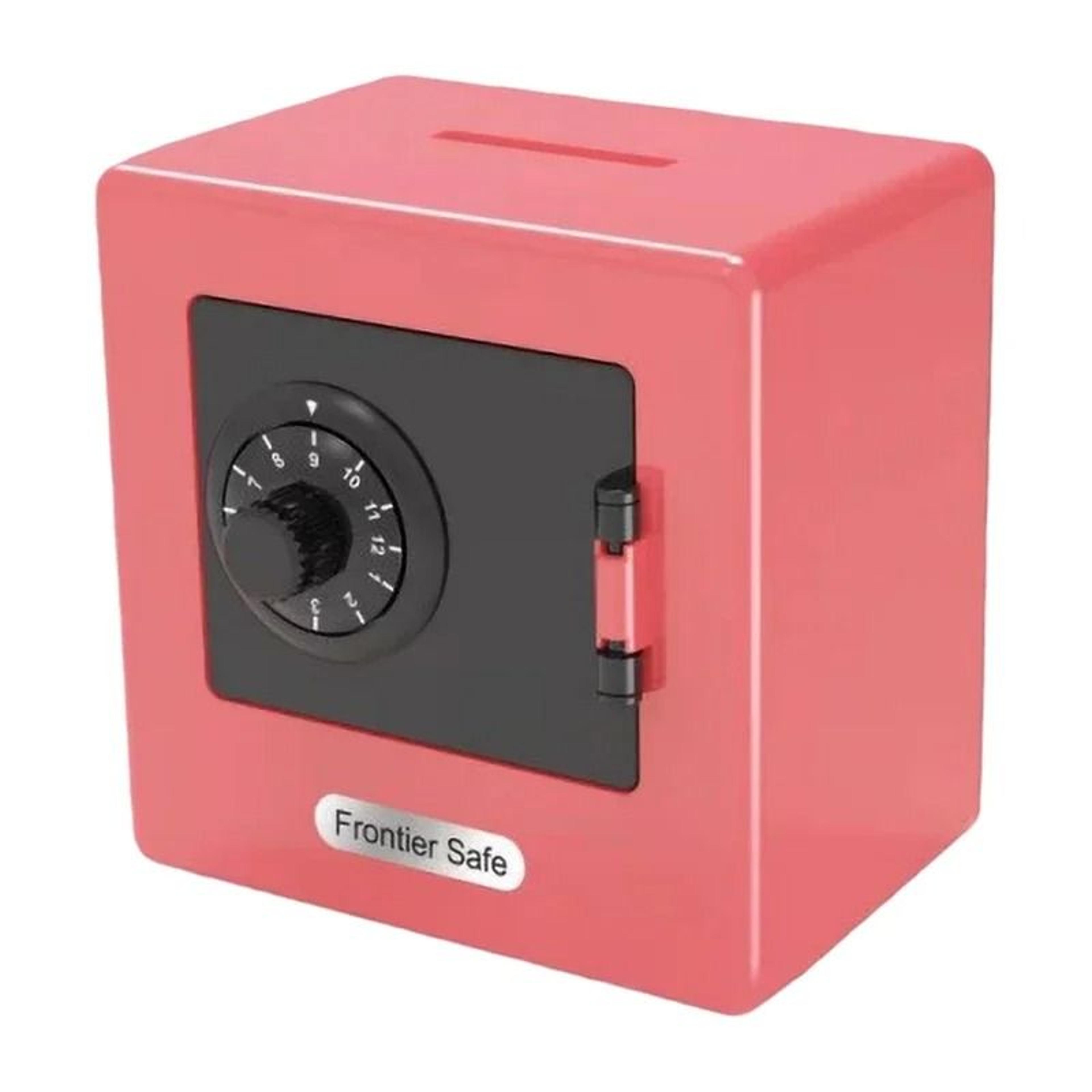 mini retro atm piggy bank rotating password money box cash & coin savings safe