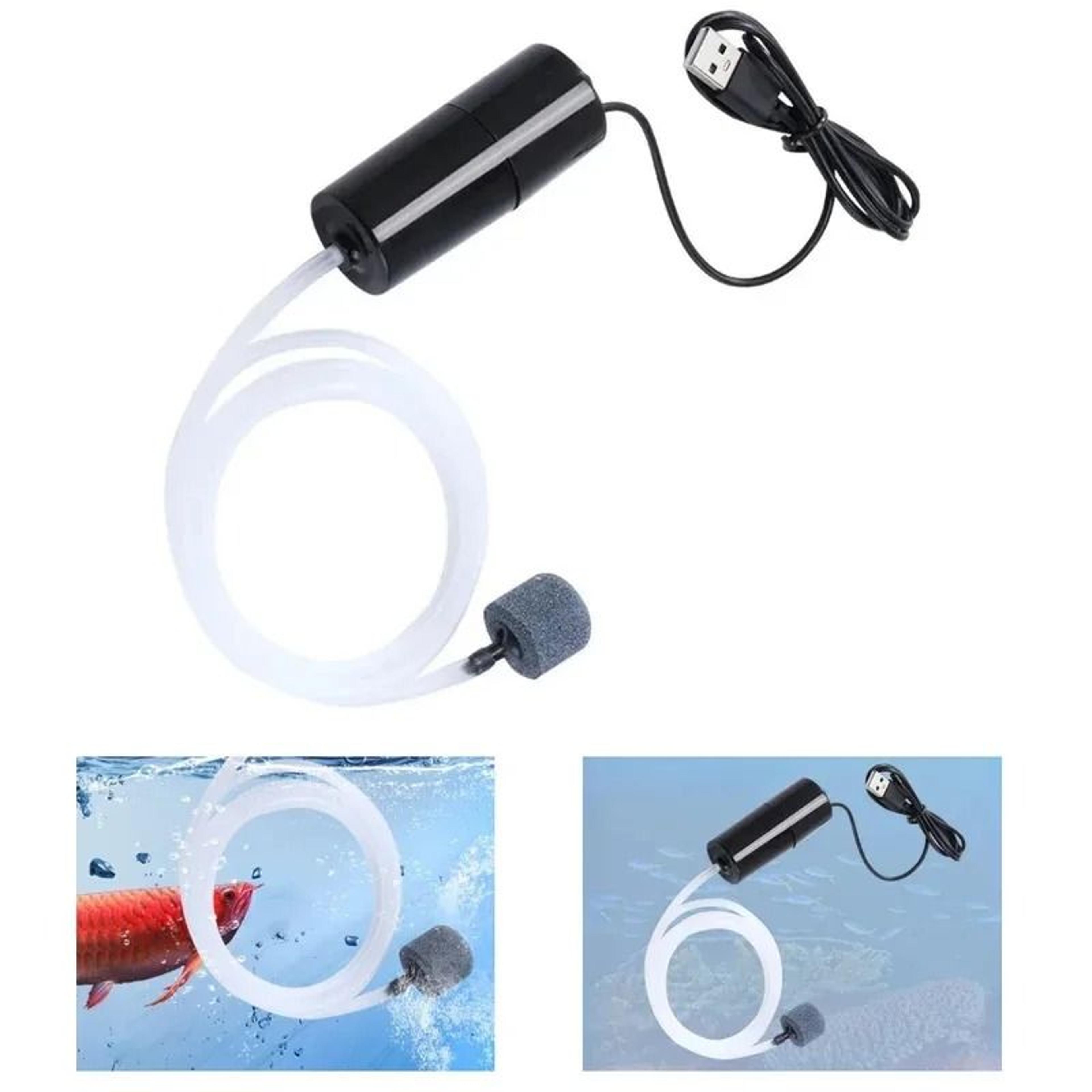 mini usb aquarium oxygen air pump portable silent aerator compressor for fish tank & fishing