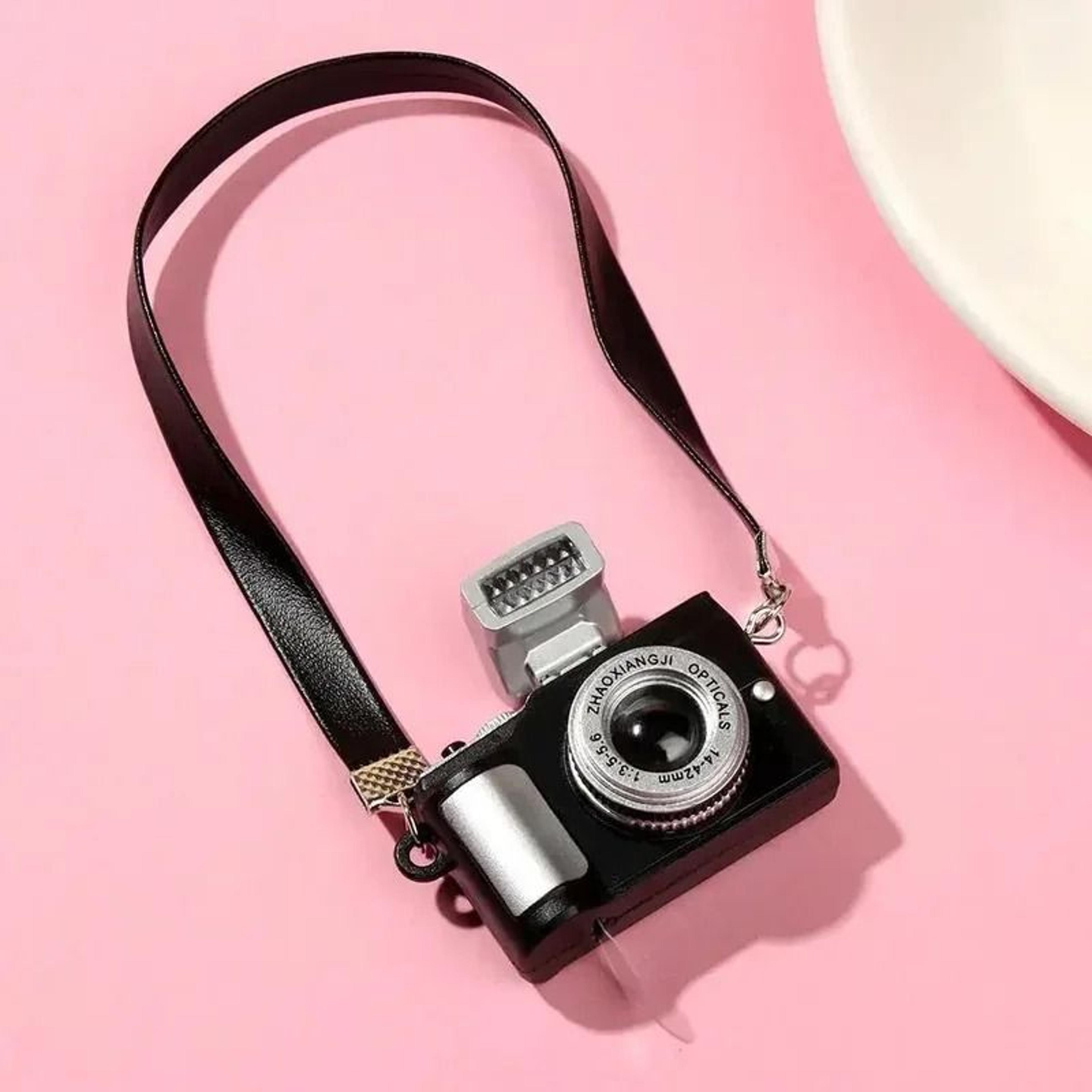 1pc 1/6 1/8 1/12 dollhouse miniature digital slr camera for labubu & upset duck doll accessories
