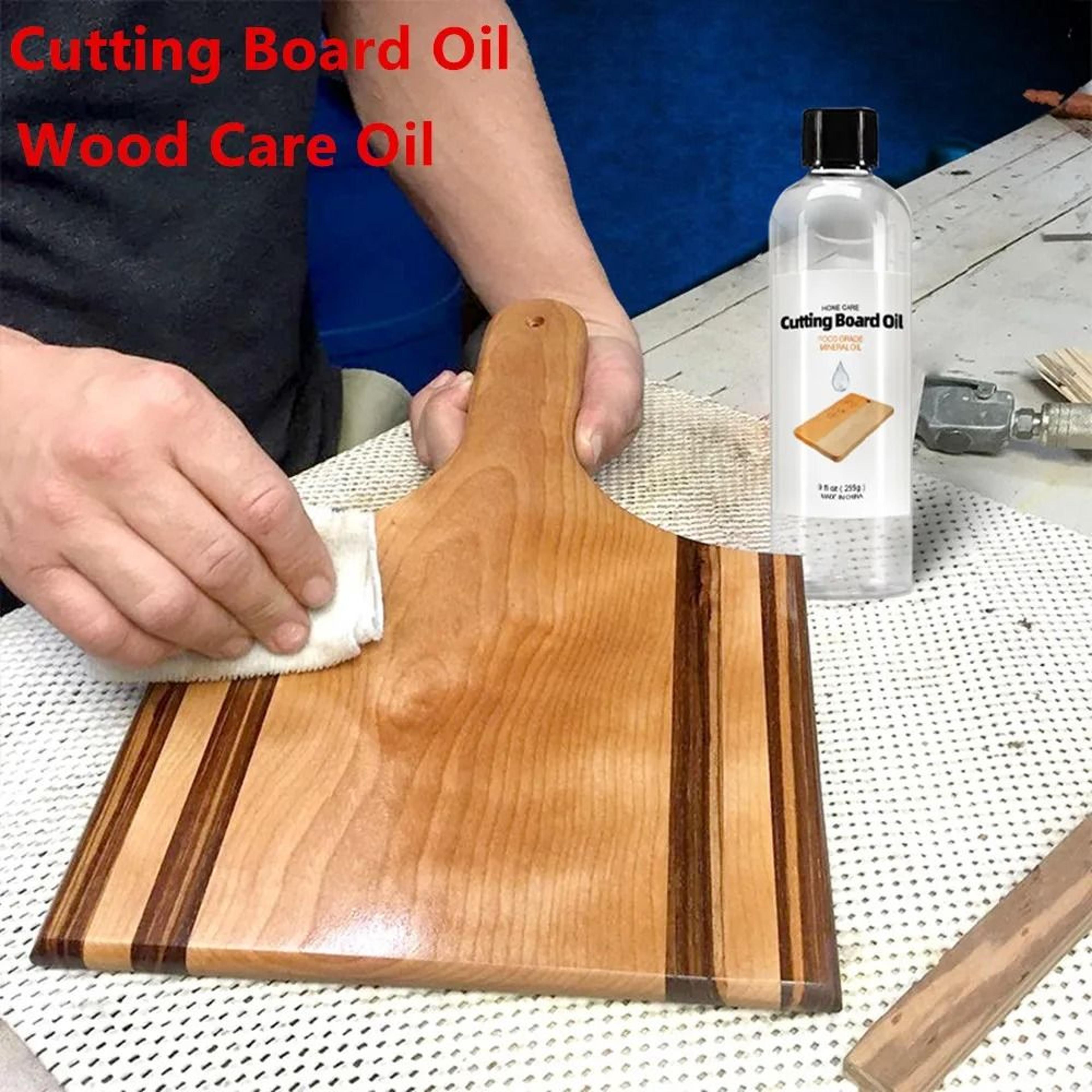 food grade mineral oil for cutting boards natural wood conditioner & protectant for bamboo & wooden furniture