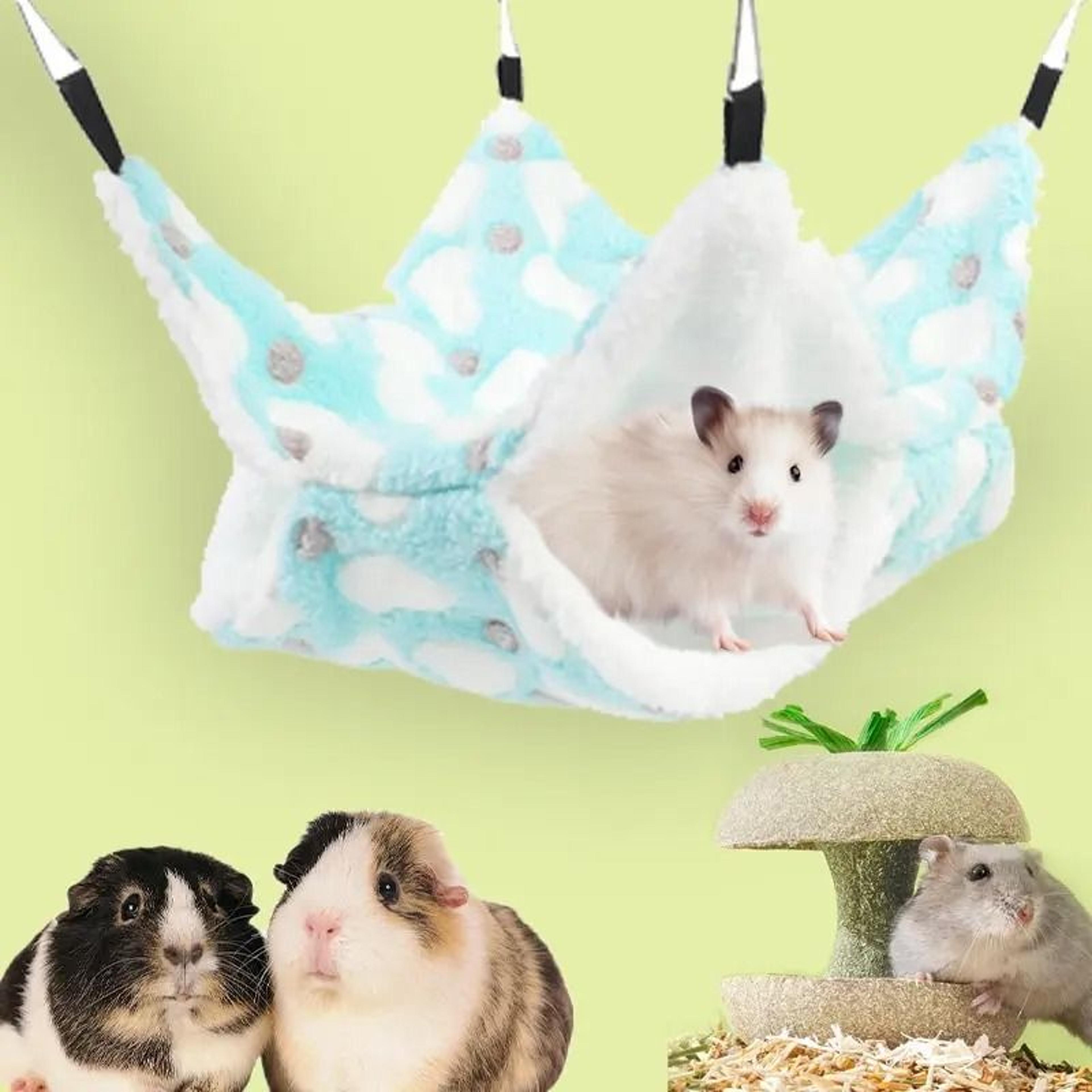 double-layer warm thickened hamster hammock & small pet hanging bed