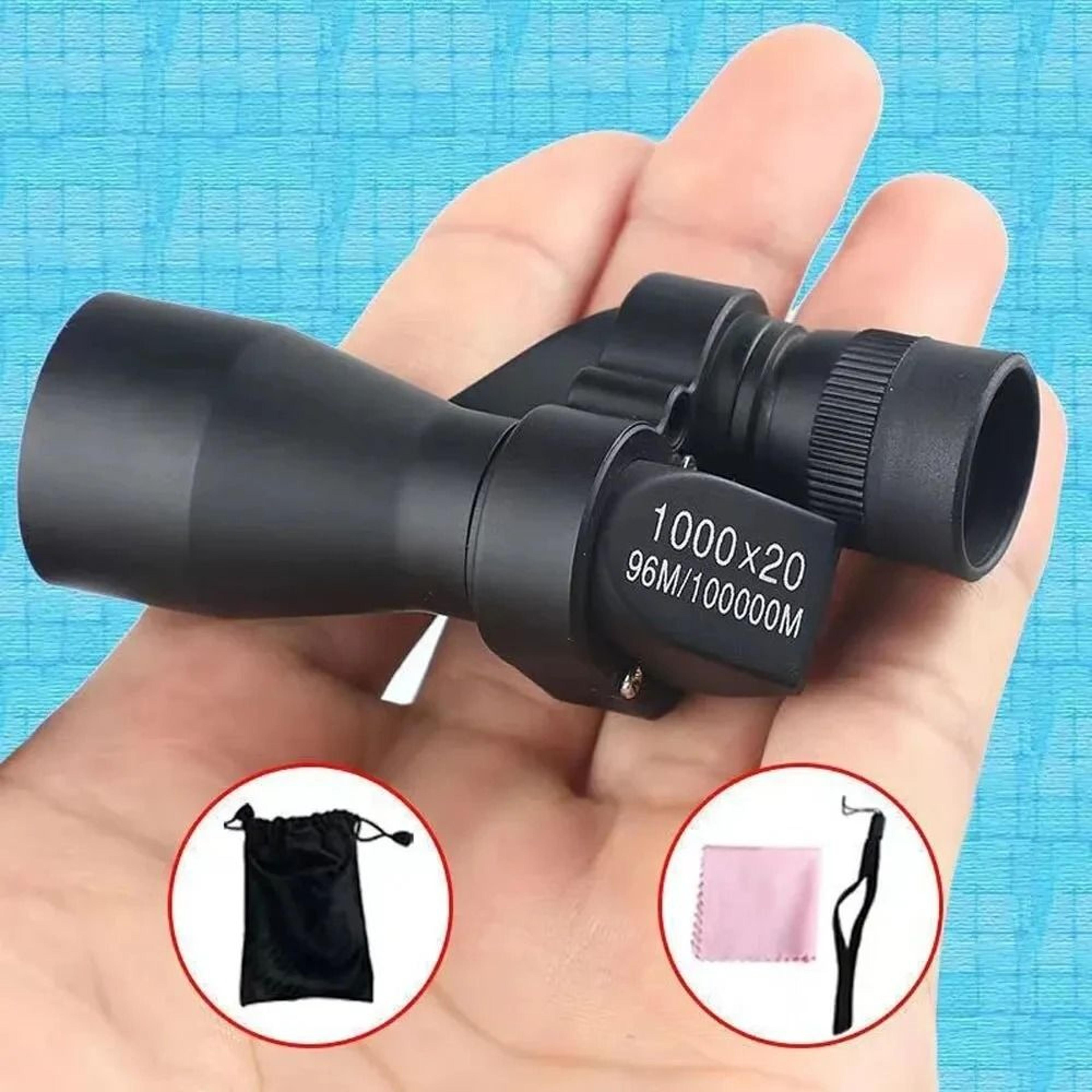 portable hd mini pocket metal monocular telescope & high-powered outdoor optics