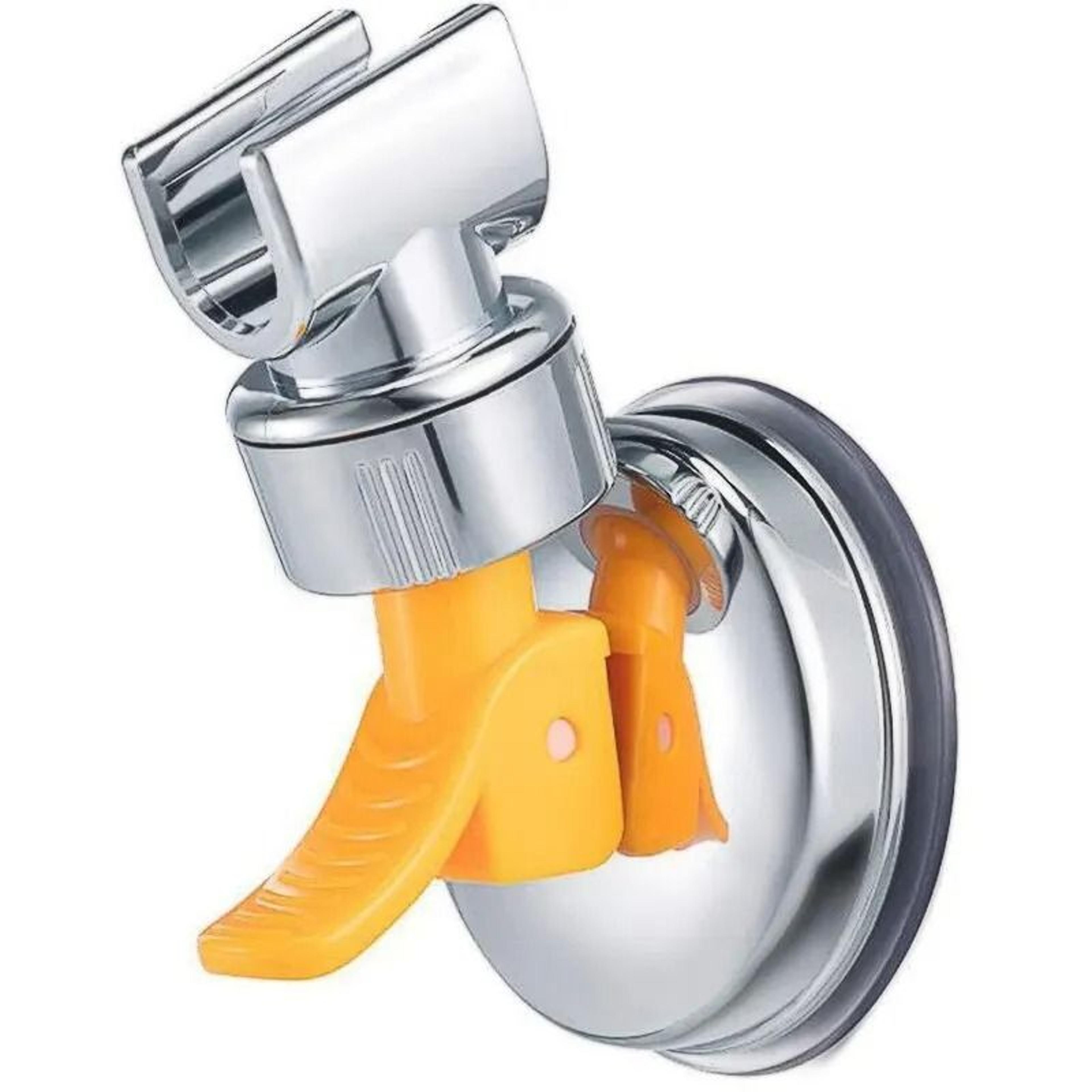 360 adjustable suction cup shower head holder bracket (no-punching wall mount)