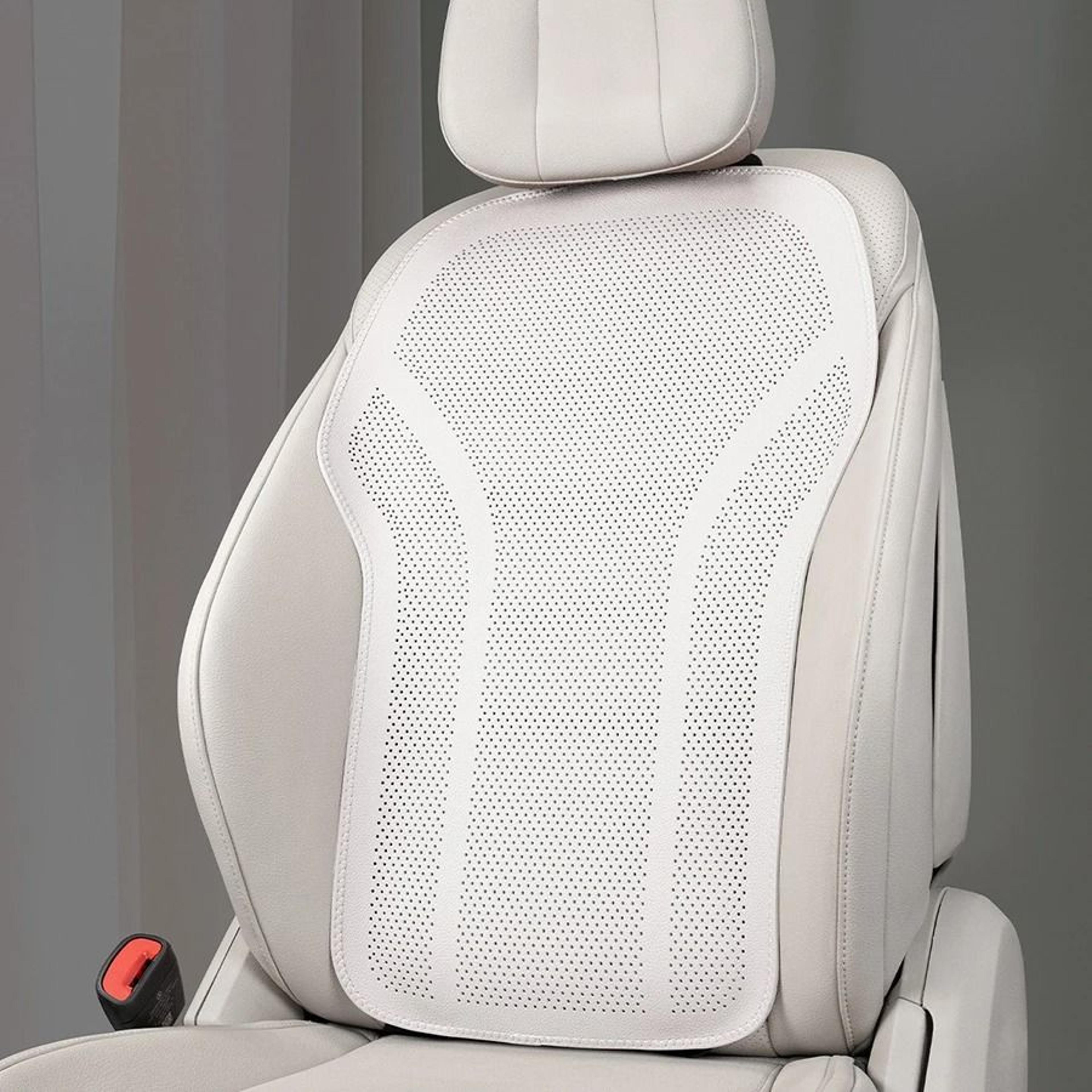 universal ventilated summer cool car seat cushion & full back support cover