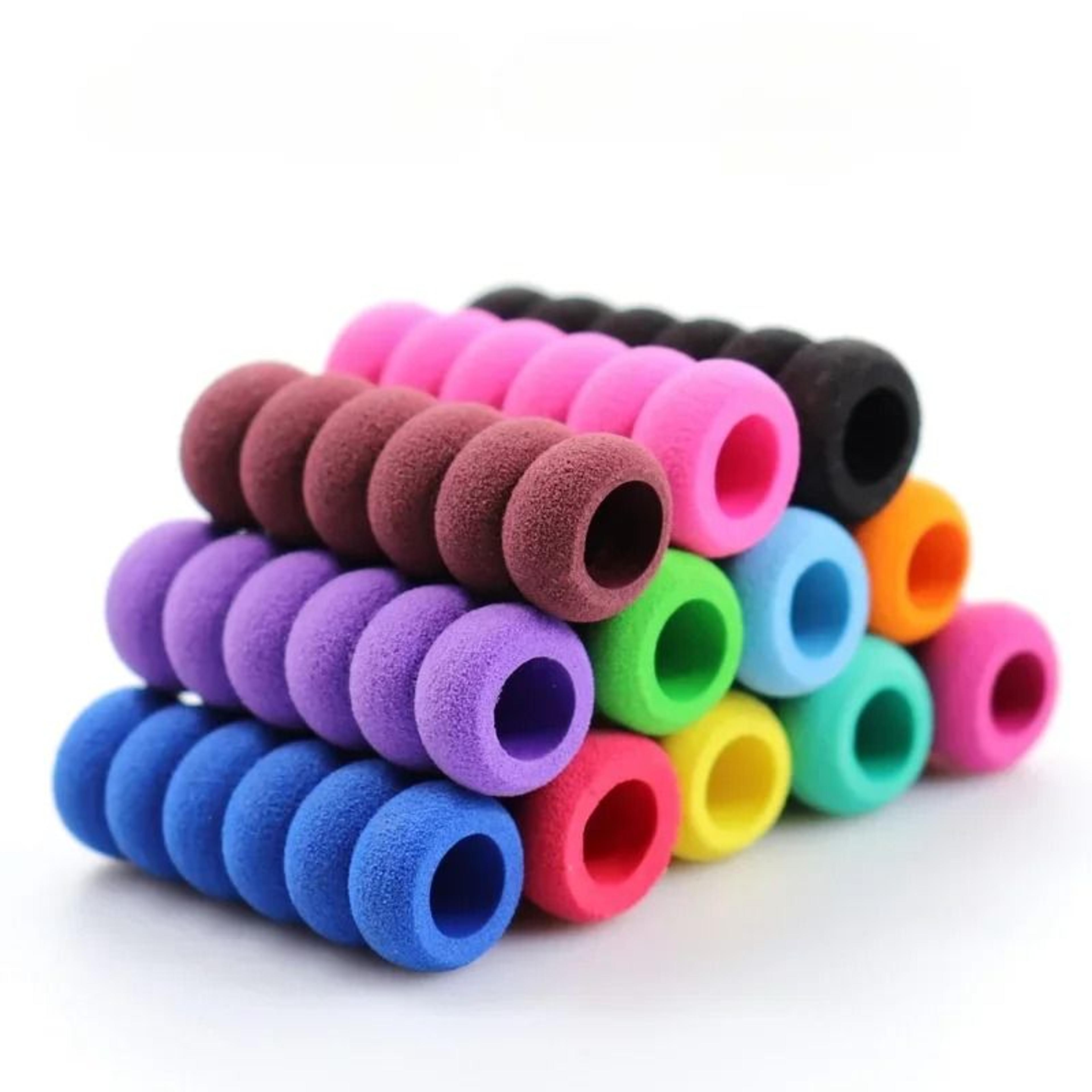 30-pack soft sponge pencil grips for kids handwriting & diamond painting pens