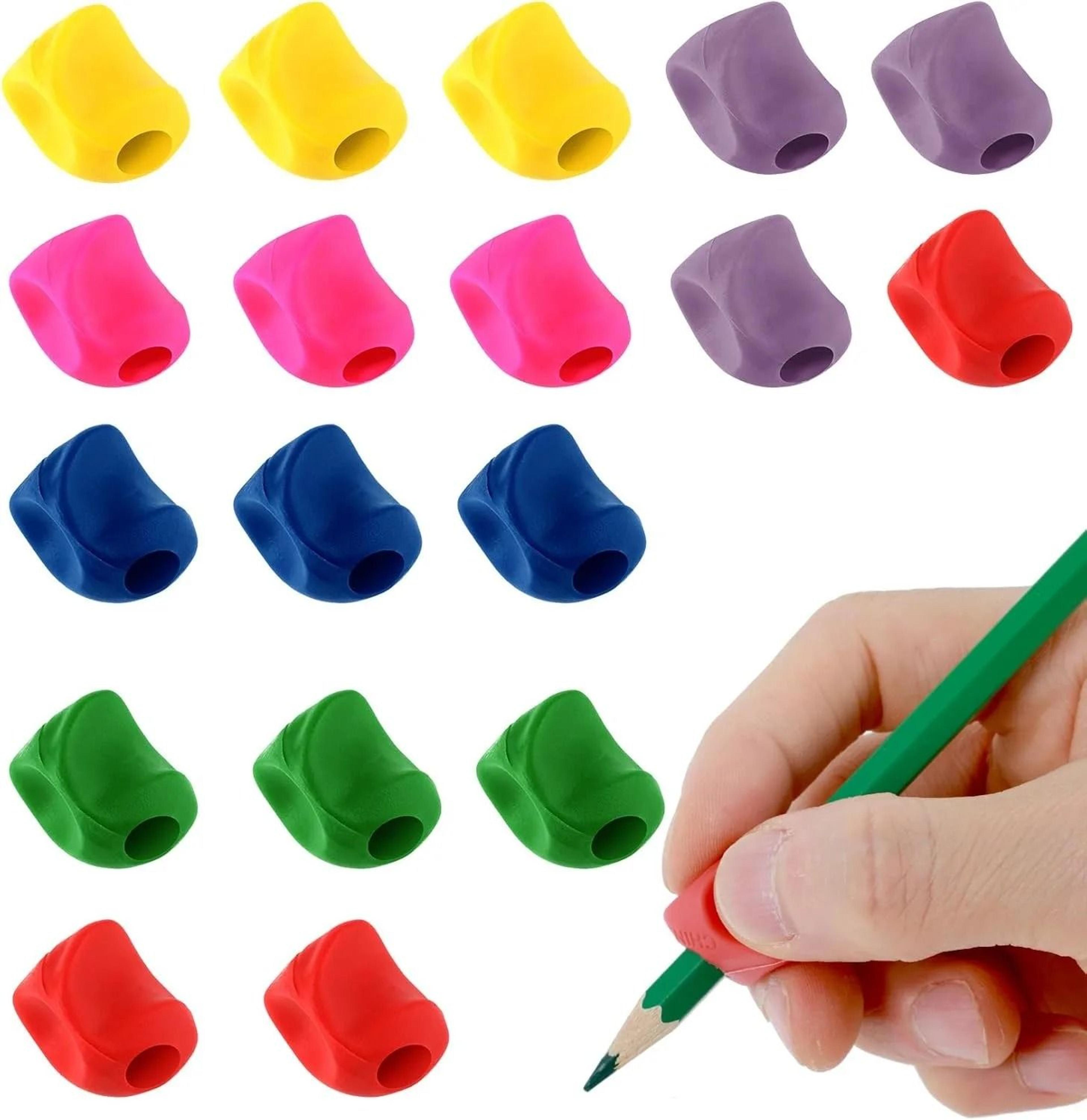 universal ergonomic writing aid pencil grips for kids - handwriting corrector set (5/10 pack)