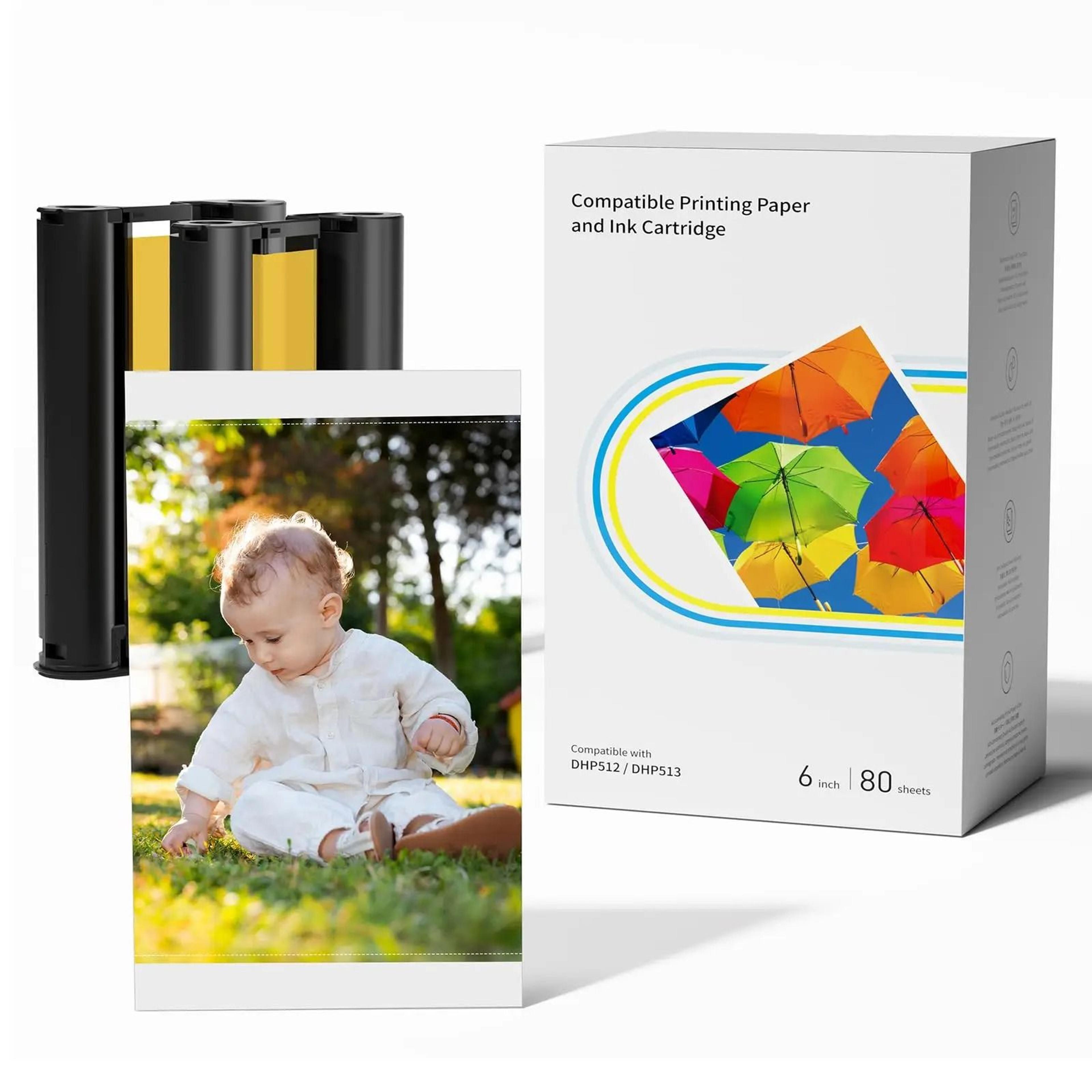 photo paper and ink pack for liene amber m100 m200