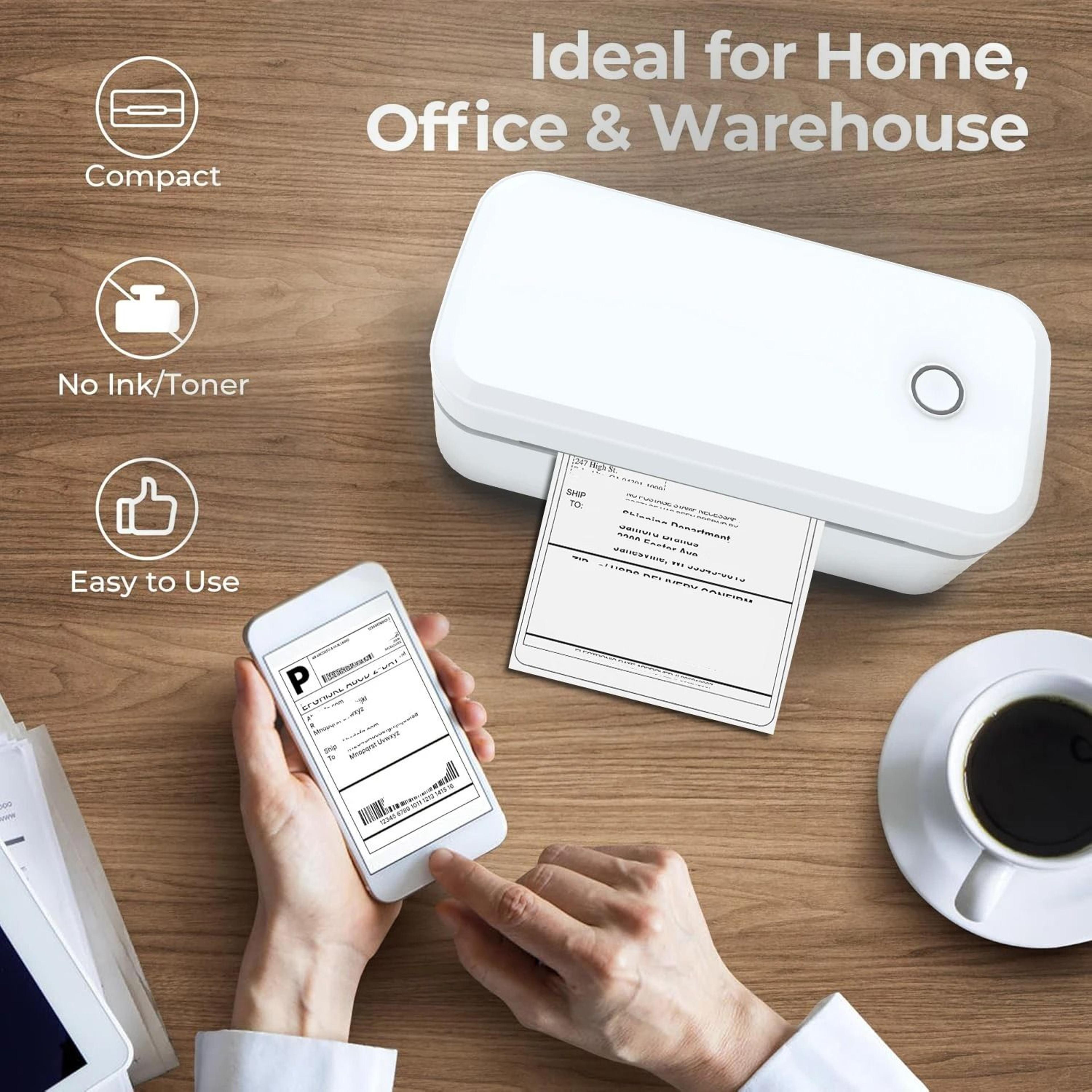 marklife x4 wireless bluetooth 4x6 thermal shipping label printer for e-commerce