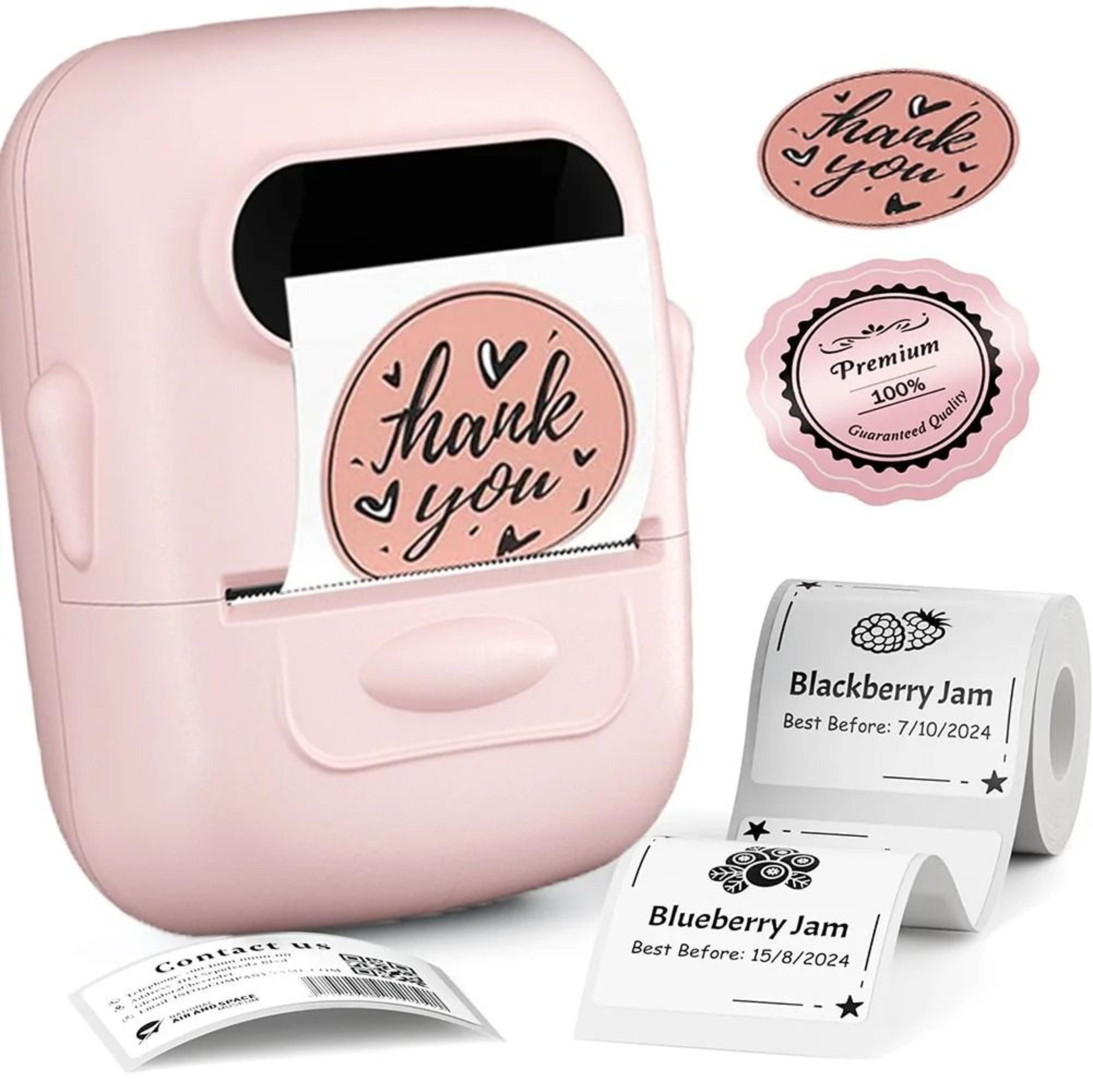 marklife p50 portable bluetooth wireless thermal label printer